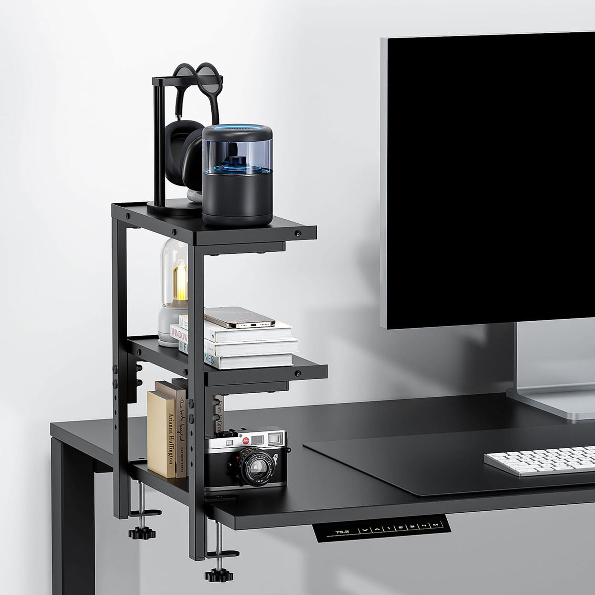 OUTIOE 2-Tier Desk Shelf