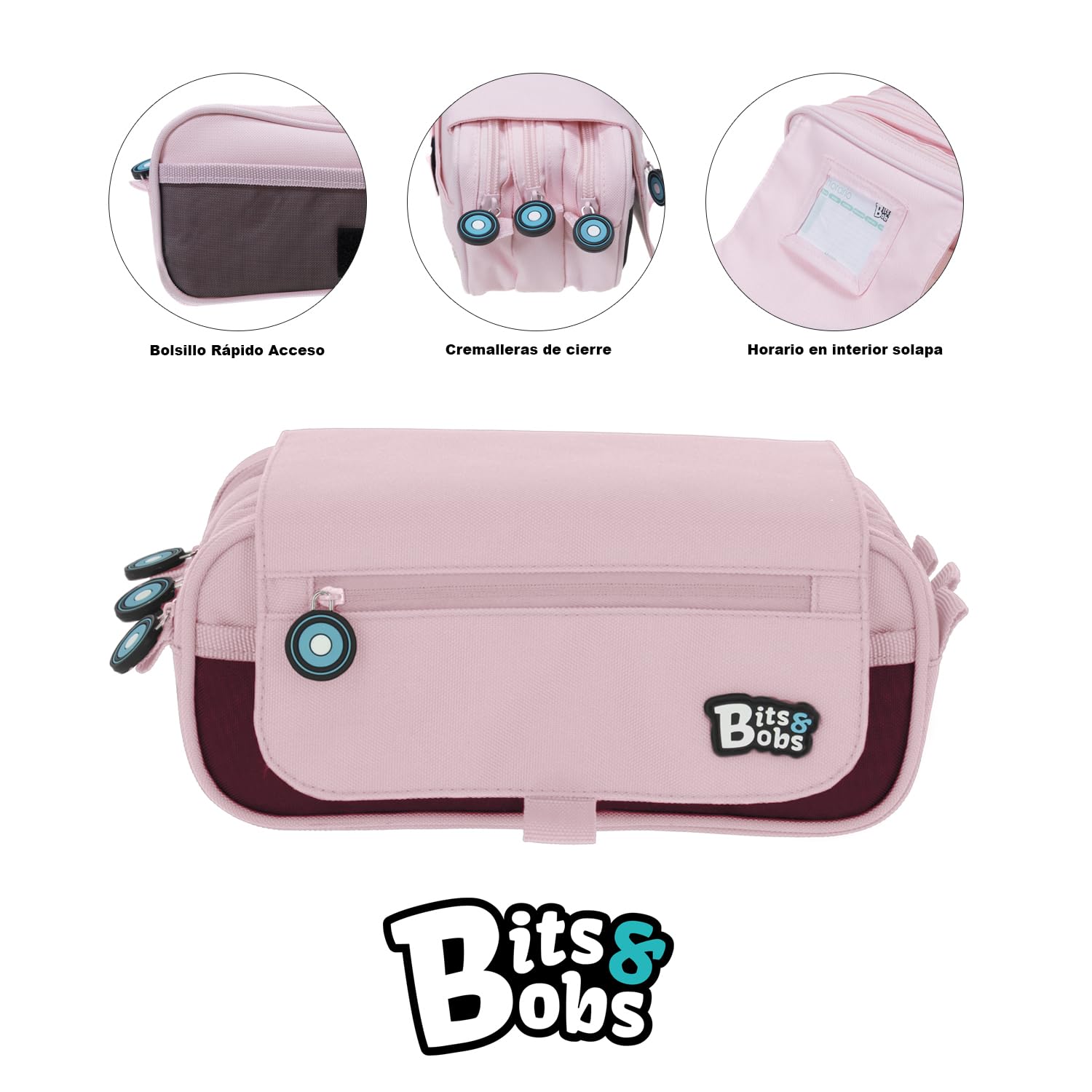 Grafoplás Bits&bobs School, 23x10x10cm, Light Pink, 23x10x10cm, School