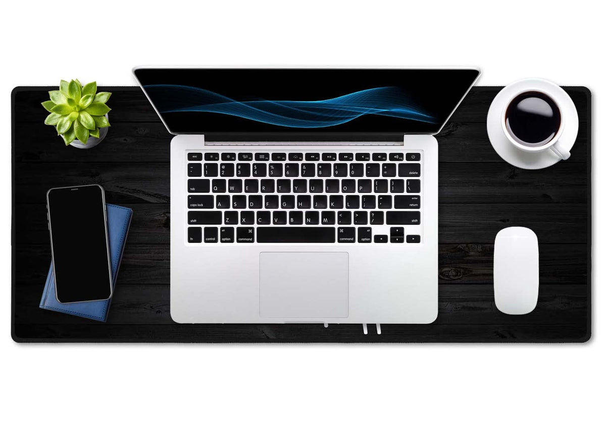 Extended Gaming Mouse Pad (35.5x15.7 in), Stay Positive Work Hard and Make It Happen Inspirational