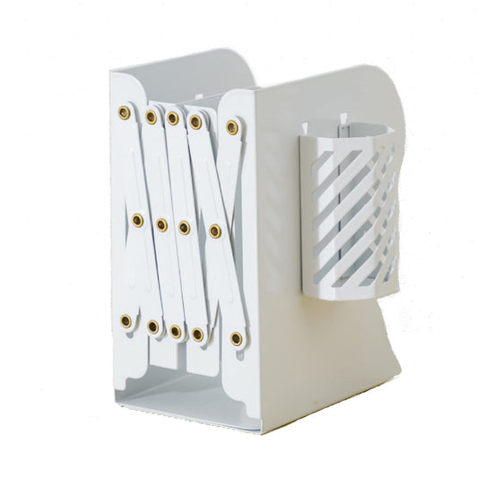 Simplesun Adjustable Book Ends for Heavy Books, Metal Expandable Bookends for Shelves, Book