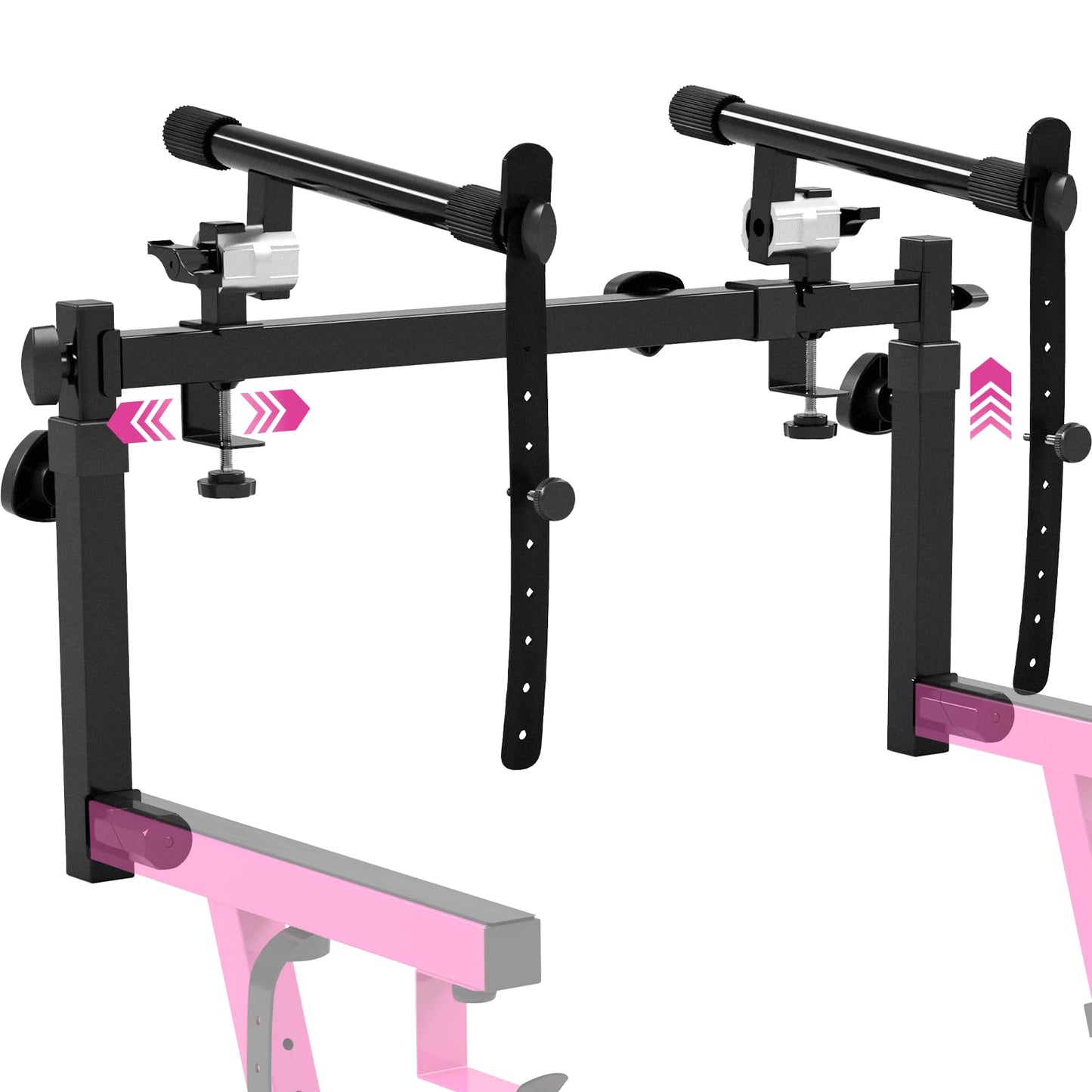 Liquid Stands 2 Tier Keyboard Stand Attachment - Adjustable Electric Digital Piano Stand for 54, 88
