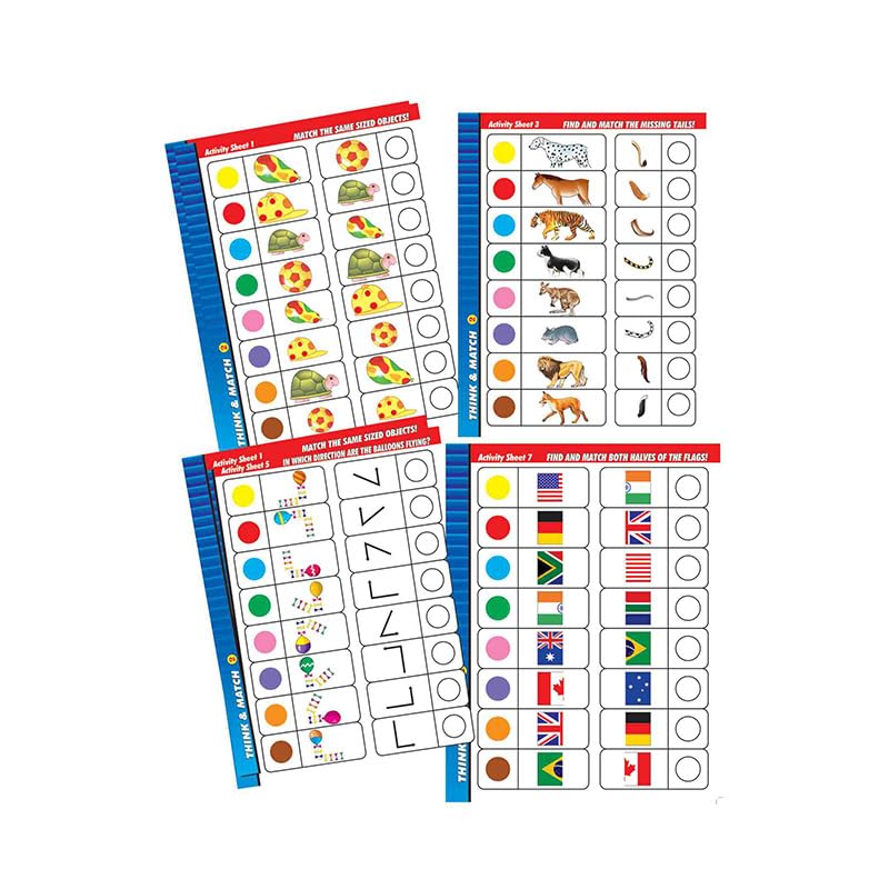 CRAZY CAJUN. Creative Educational Creative Pre-School Think and Match -II Cards