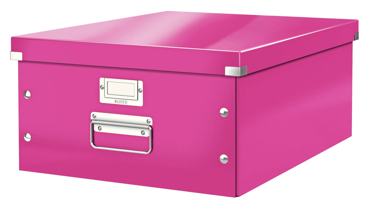 Leitz A5 Storage Box, Click and Store Range 60430001 - Small, White Storage Box A3