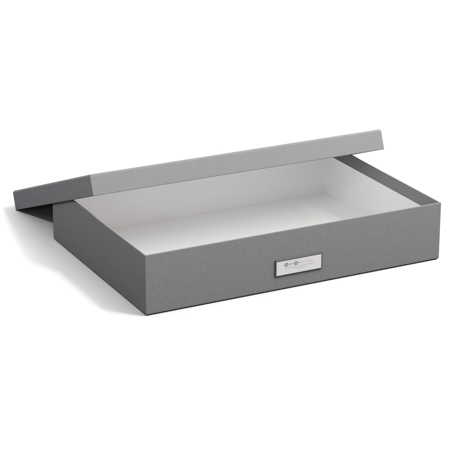Bigso Sverker Fiberboard Legal and Art Storage Box | Scrapbook Storage Box for Loose Papers and