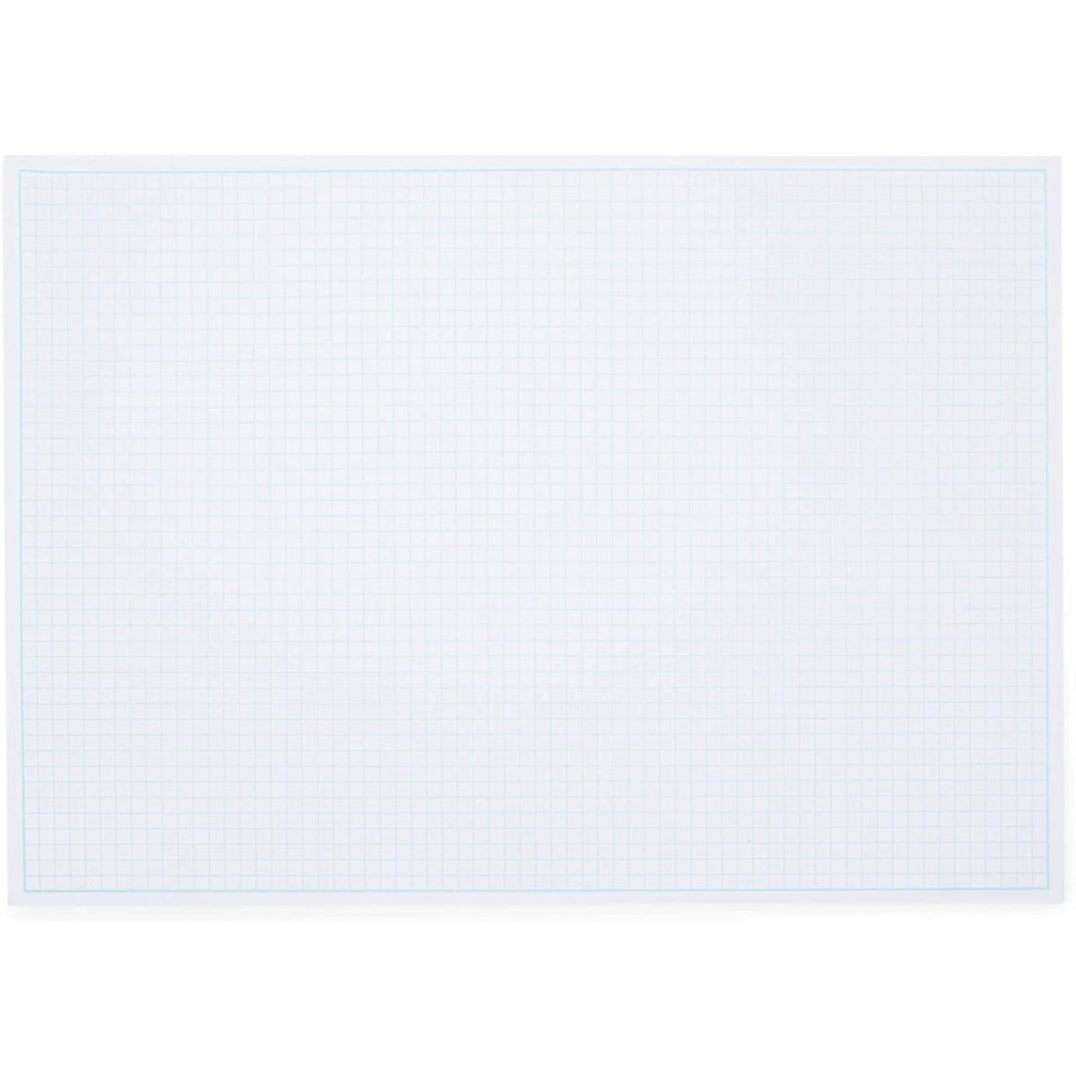 Stockroom Plus Desk Blotter Graph Paper Pad - 17 x 12 in, 50-Sheet White Refillable Desk Pad Mat