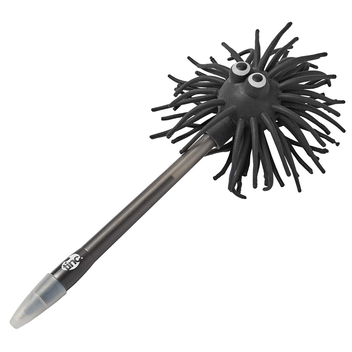 TINC Fuzzy Guy Lite-Up Pen - Black 12 Pc PVC Cup