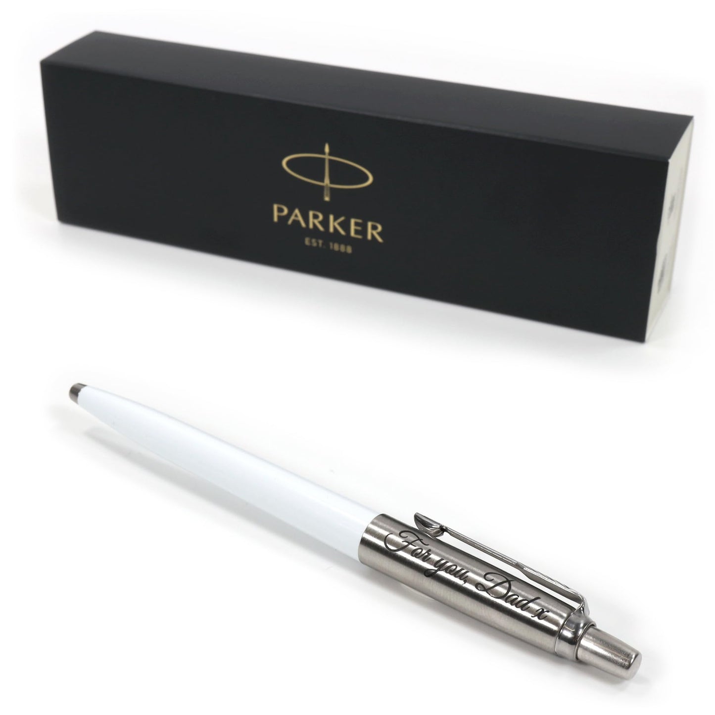 Personalized Custom Parker Jotter Pen + Gift Box | Design A Truly Unique Present | Laser Engraved
