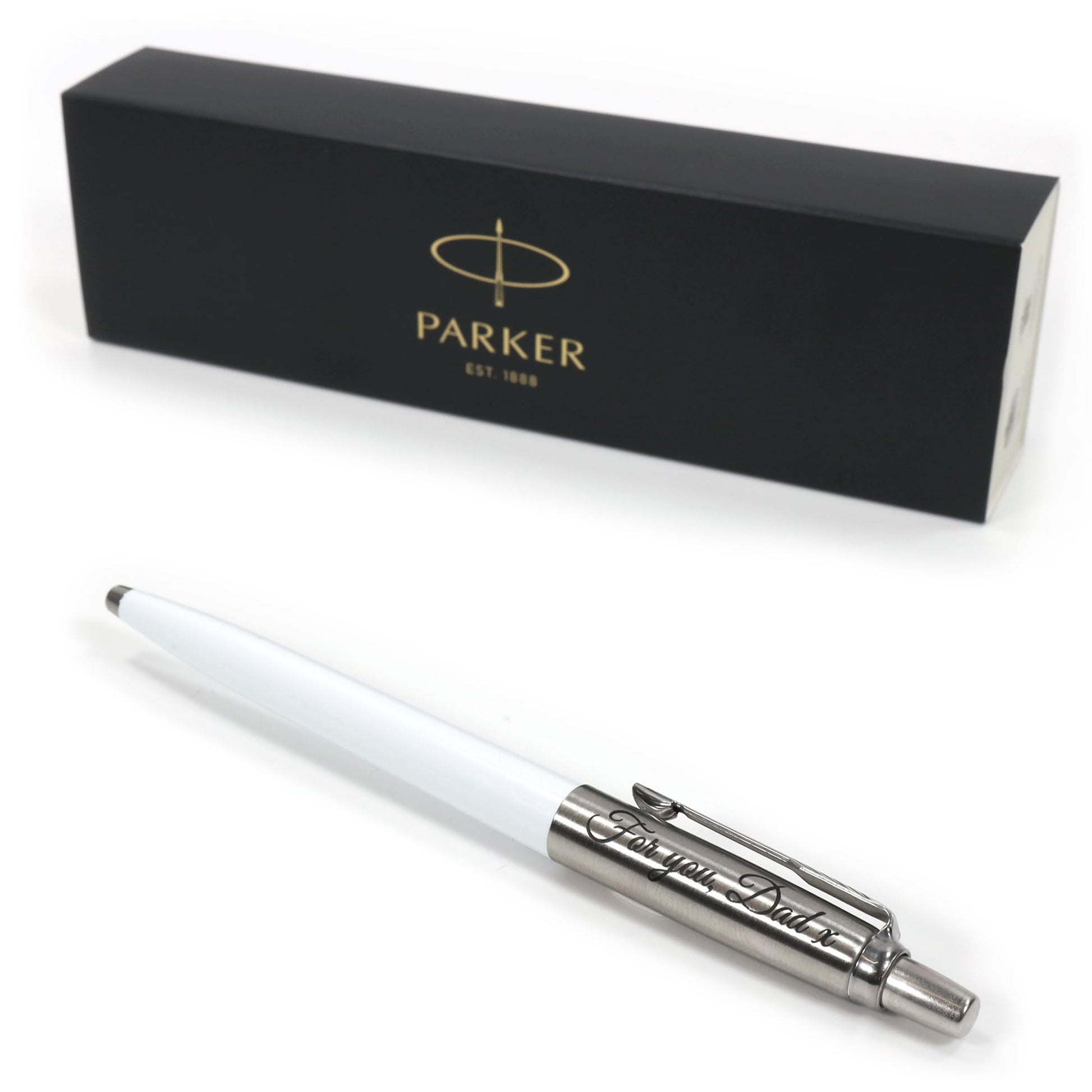 Personalized Custom Parker Jotter Pen + Gift Box | Design A Truly Unique Present | Laser Engraved