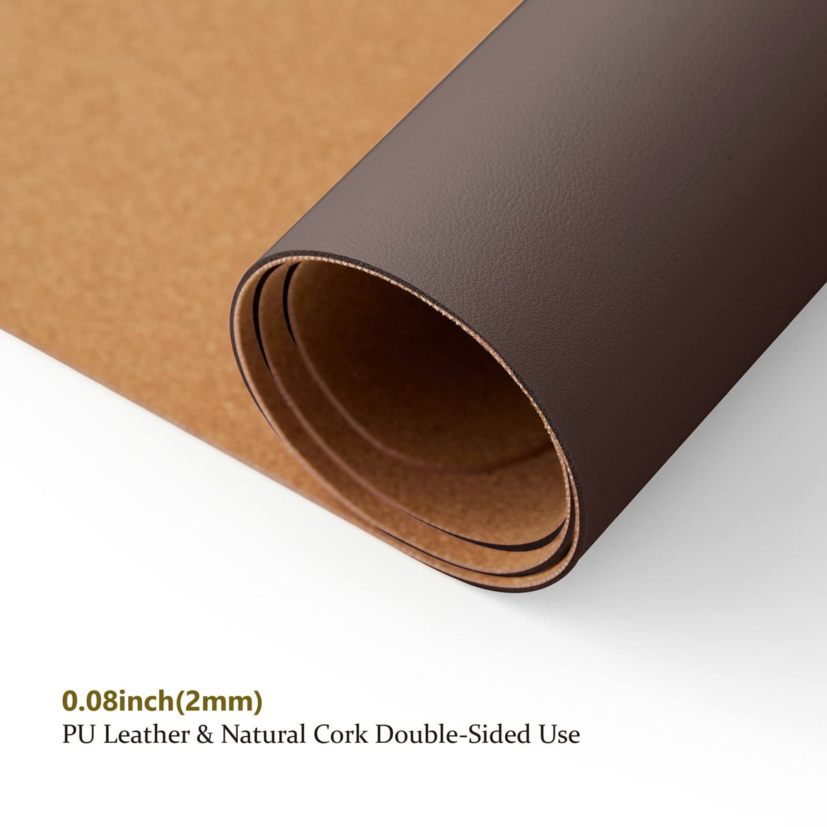 Cork Desk Mat - Dual-Sided Desk Pad for Office and Home - Desk Organization and Accessories - Ideal