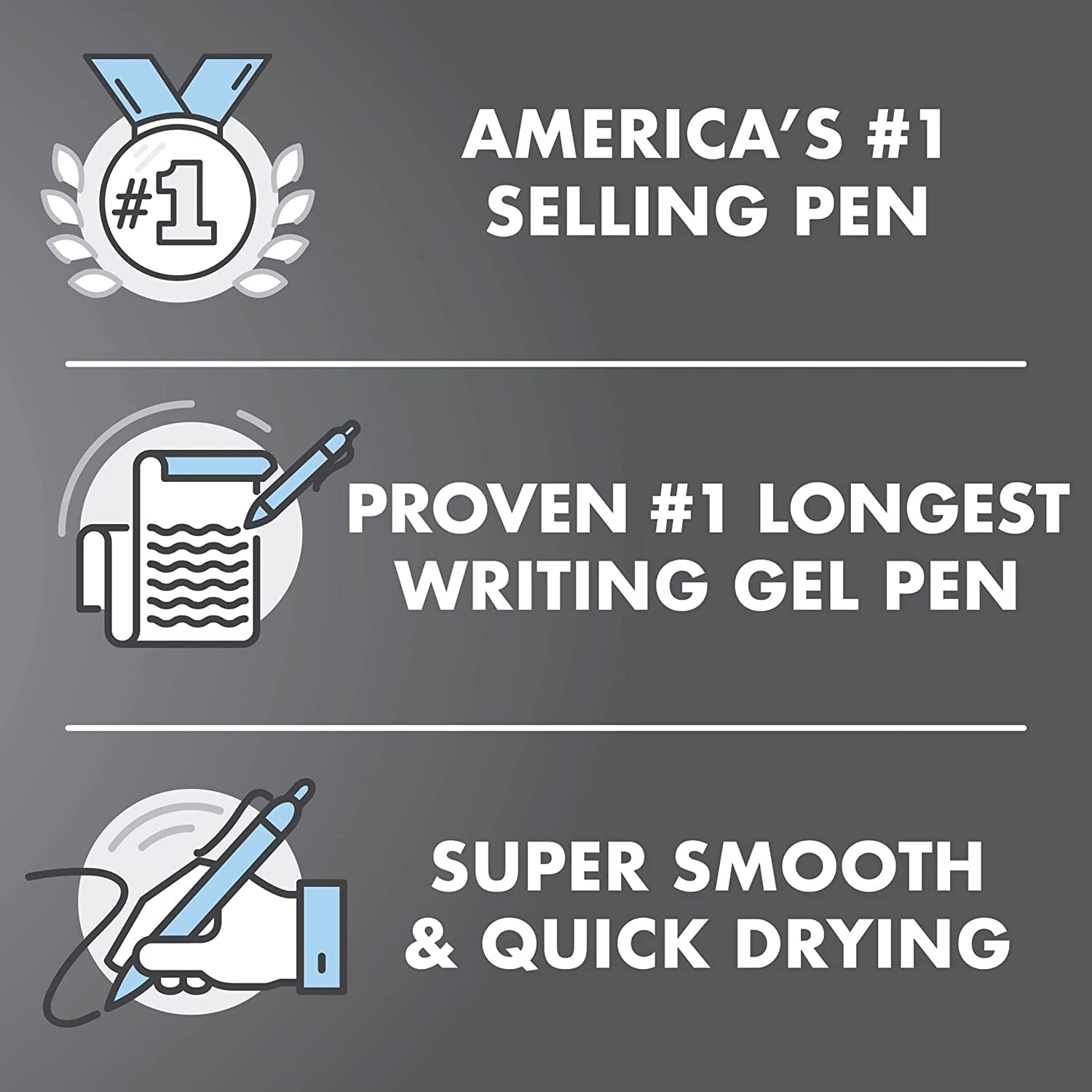 Pilot G2 Retractable Gel Ink Roller Ball Pens, Bold Point Black 10-PACK(31237)