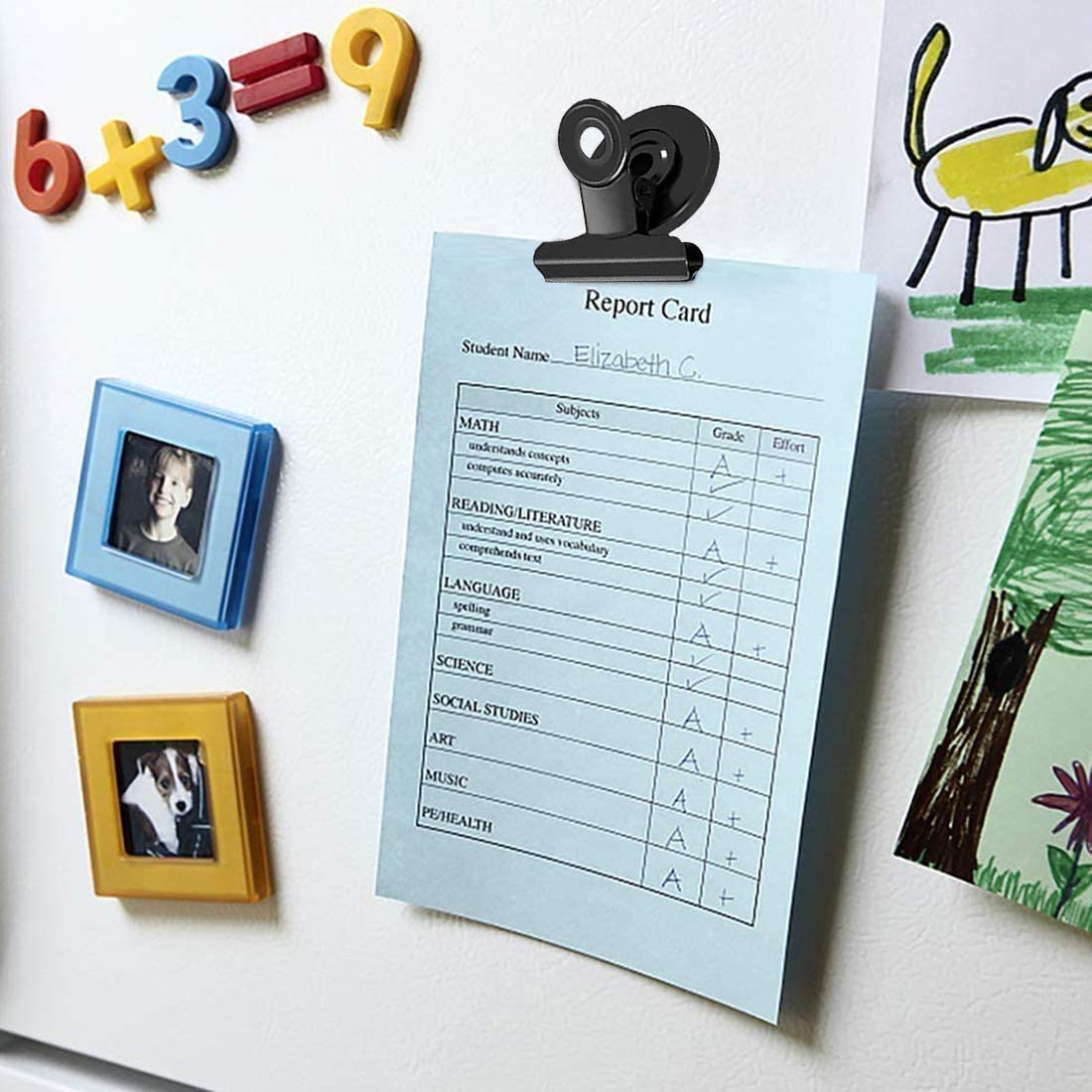 VNDUEEY 140 Pack Fridge Magnets Refrigerator Magnets, Strong Magnetic Clips Heavy Duty, Magnet