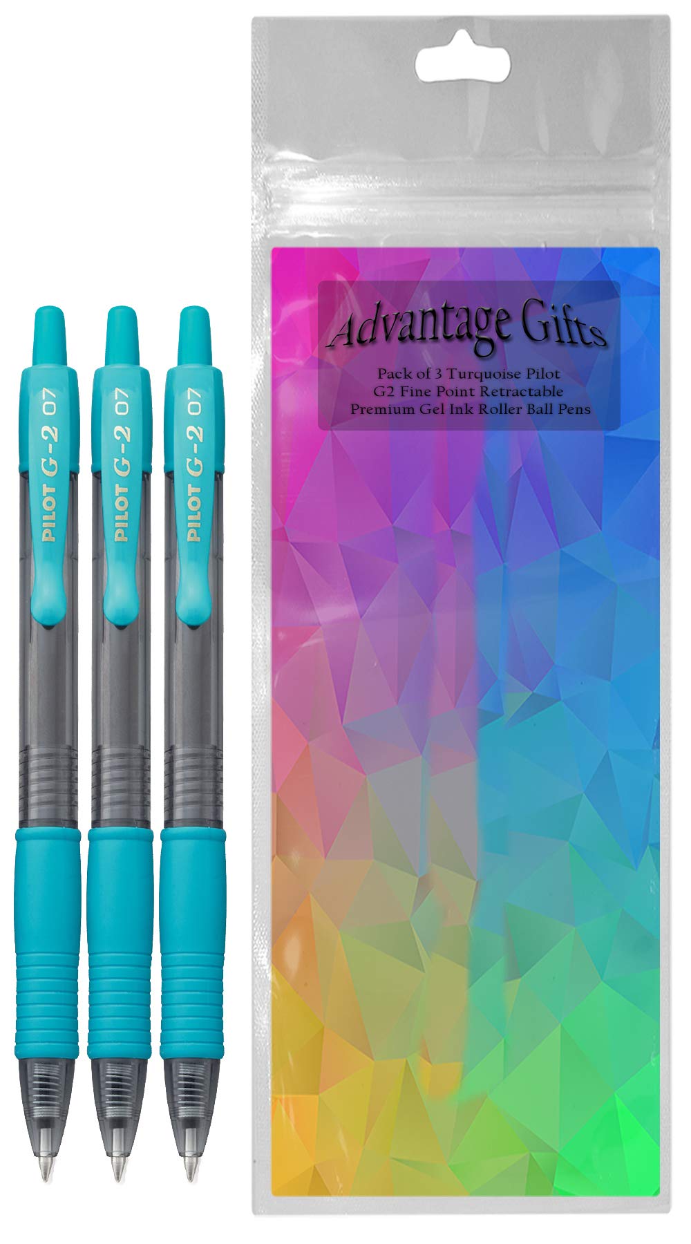 Advantage Gifts G2 Retractable Premium Gel Ink Roller Ball Pens Fine Point Fine Point (.7mm)