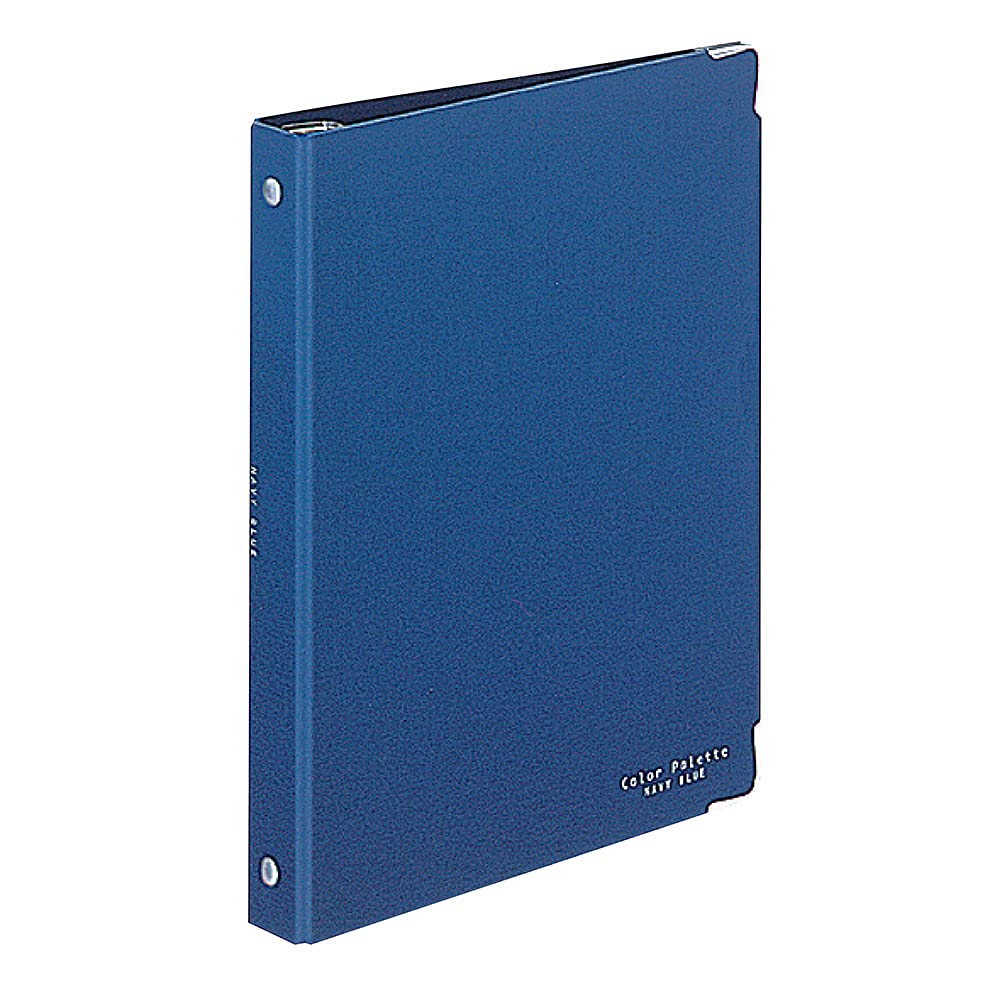 Kokuyo Color Palette Metal Round Ring Binder, A5-S, 20 Holes, Up to 100 Sheets, 5 Colorful Tab