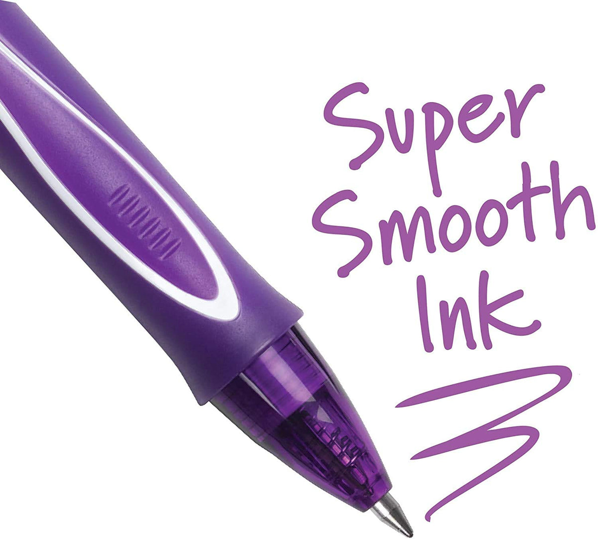 BIC Gelocity Quick Dry Gel Pens, 0.7mm, Assorted Colors, Pack of 8