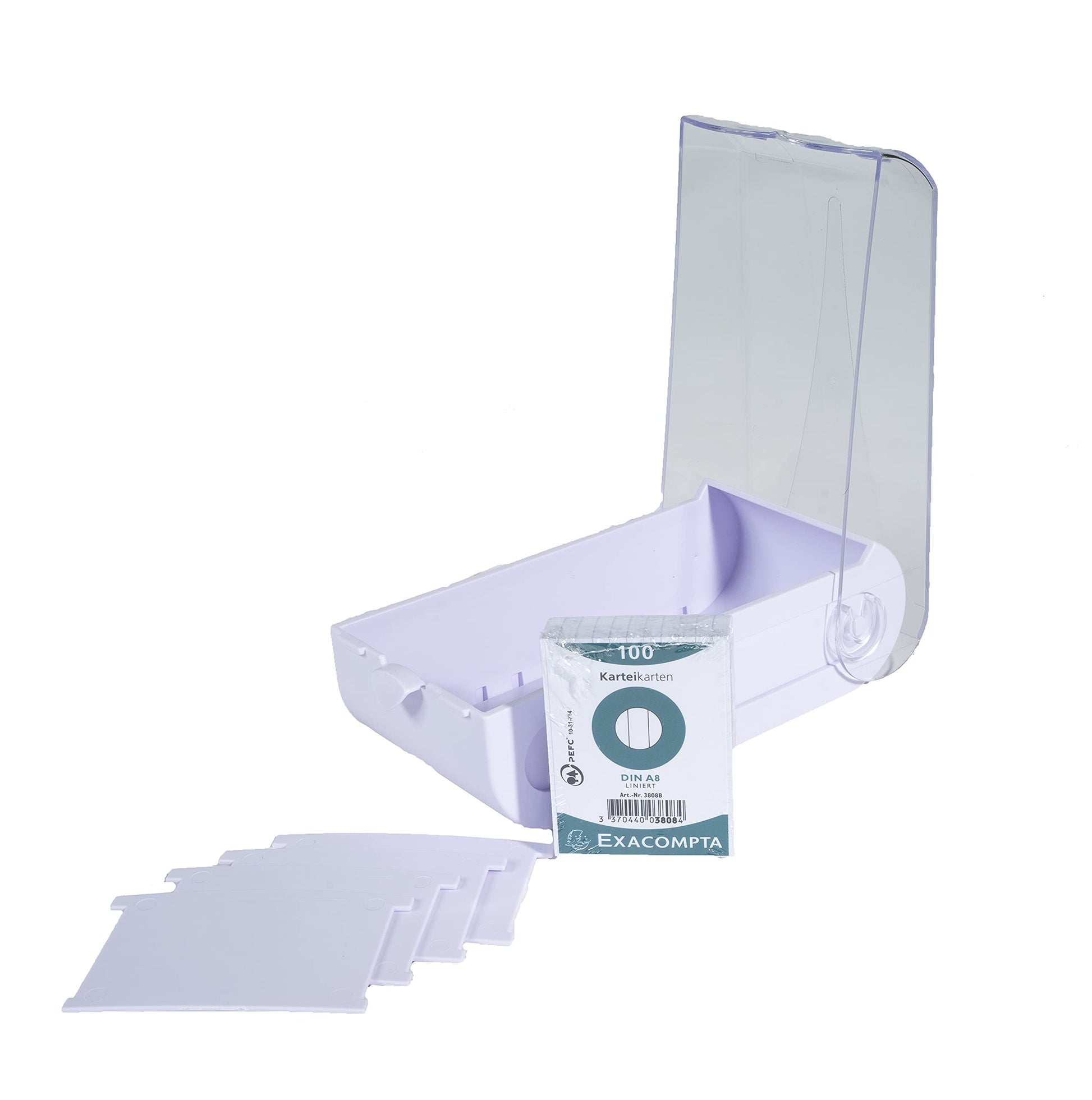 EXACOMPTA - Ref. 5336423D - 1 Learning Box BUNNYBOX A8 - Dimensions 19.5 x 10 x 6 cm - Colour: