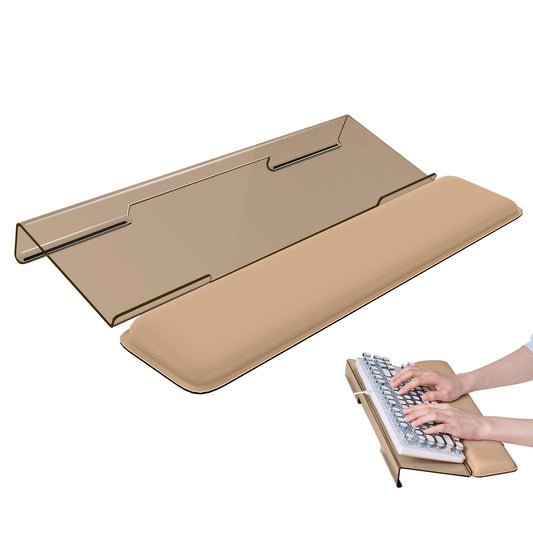 Laborio Computer Keyboard Wrist Rest, Keyboard Riser Stand for Desktop
