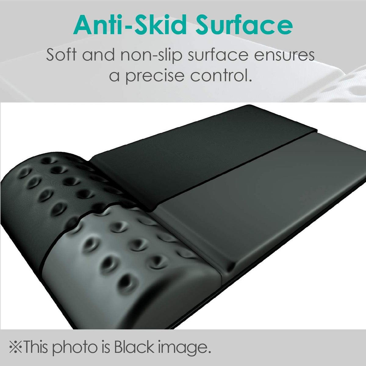 ELECOM Mouse Pad with Wrist Rest"Comfy" Stable Control/Ergonomic Design/Reduce Wrist Fatigue/Memory