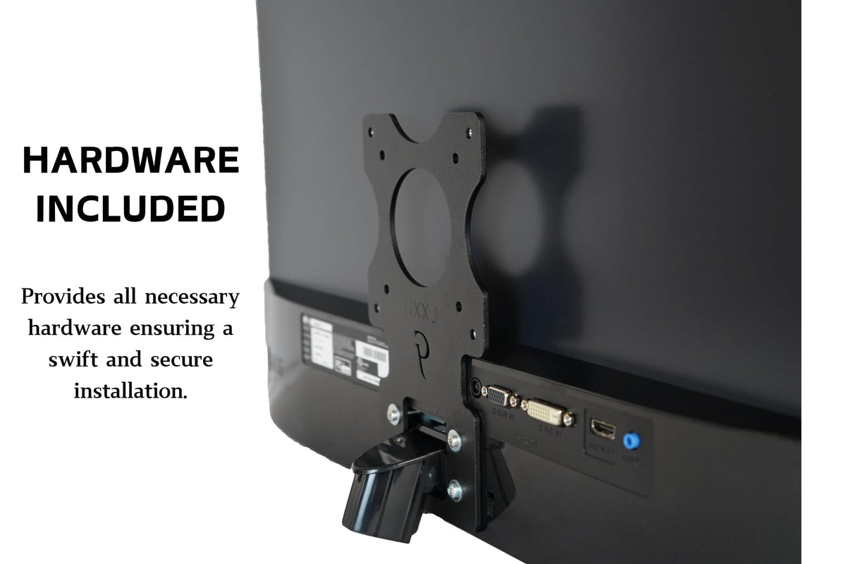 Gladiator Joe Monitor Arm/Mount VESA Bracket Adapter Compatible with LG 24MP58VQ, 24MP58VQ-P