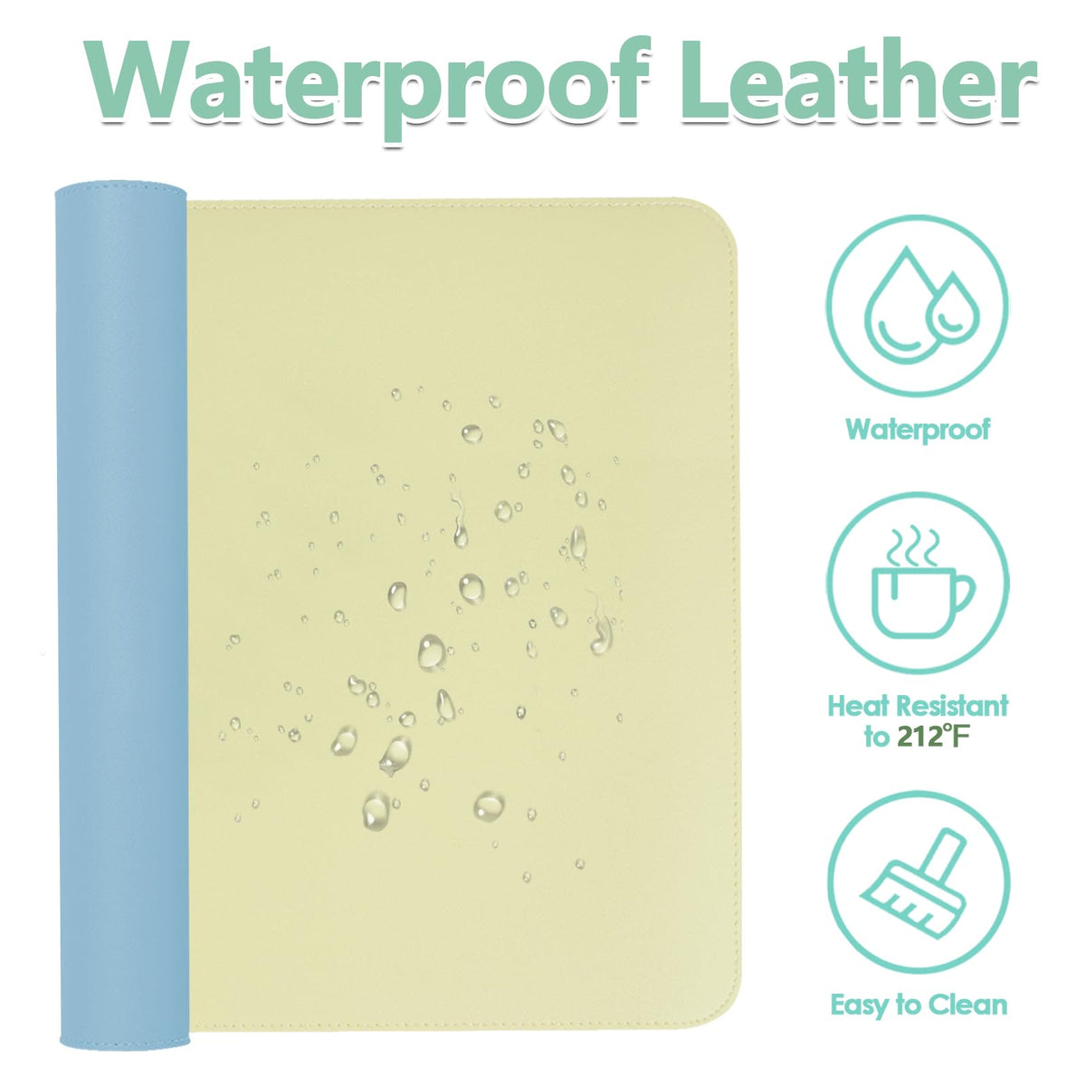 Makeup Mat for Vanity Top Protector,Dresser Protector Top Vanity Essentials,Craft Mats to Protect