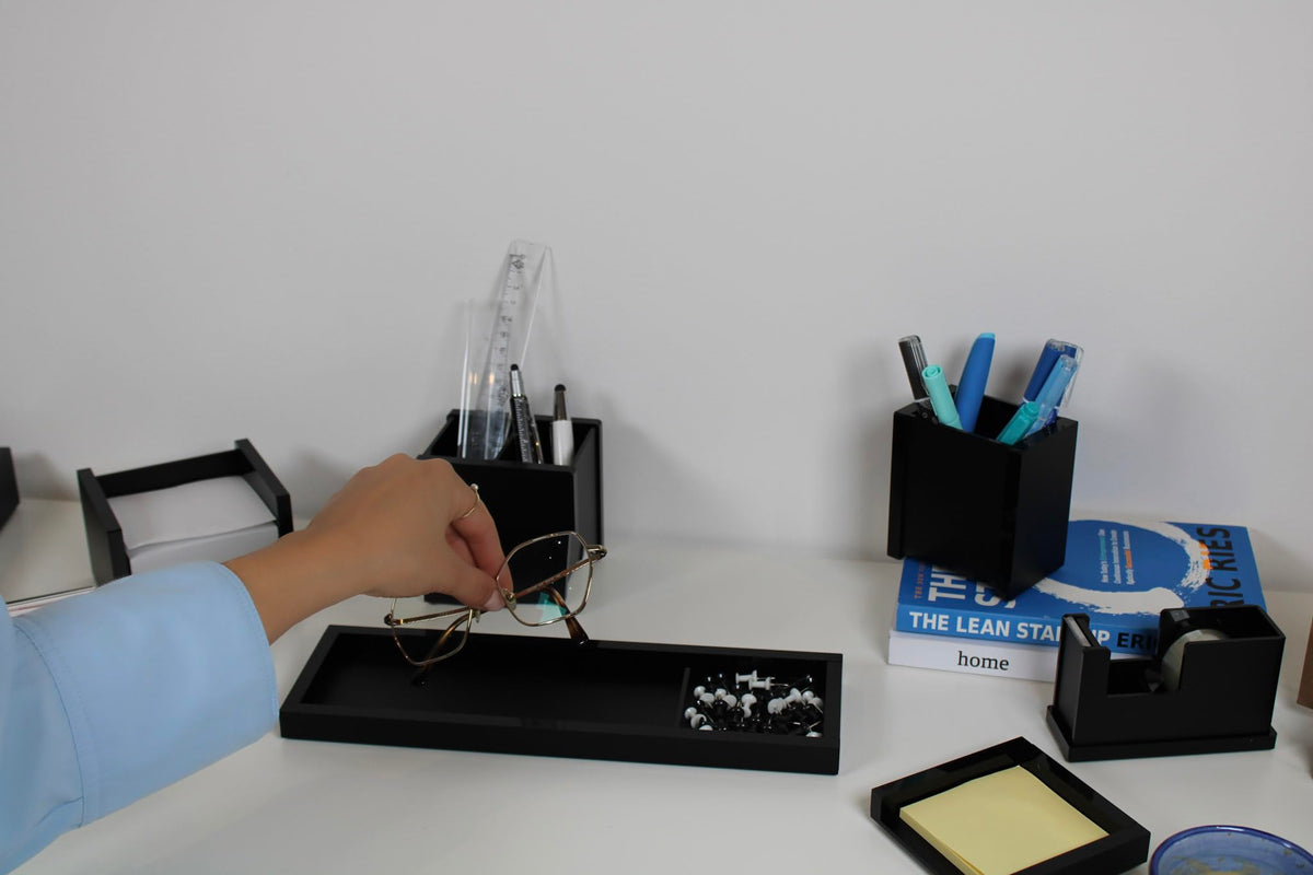 Wedo 631601 Acrylic Pen Tray