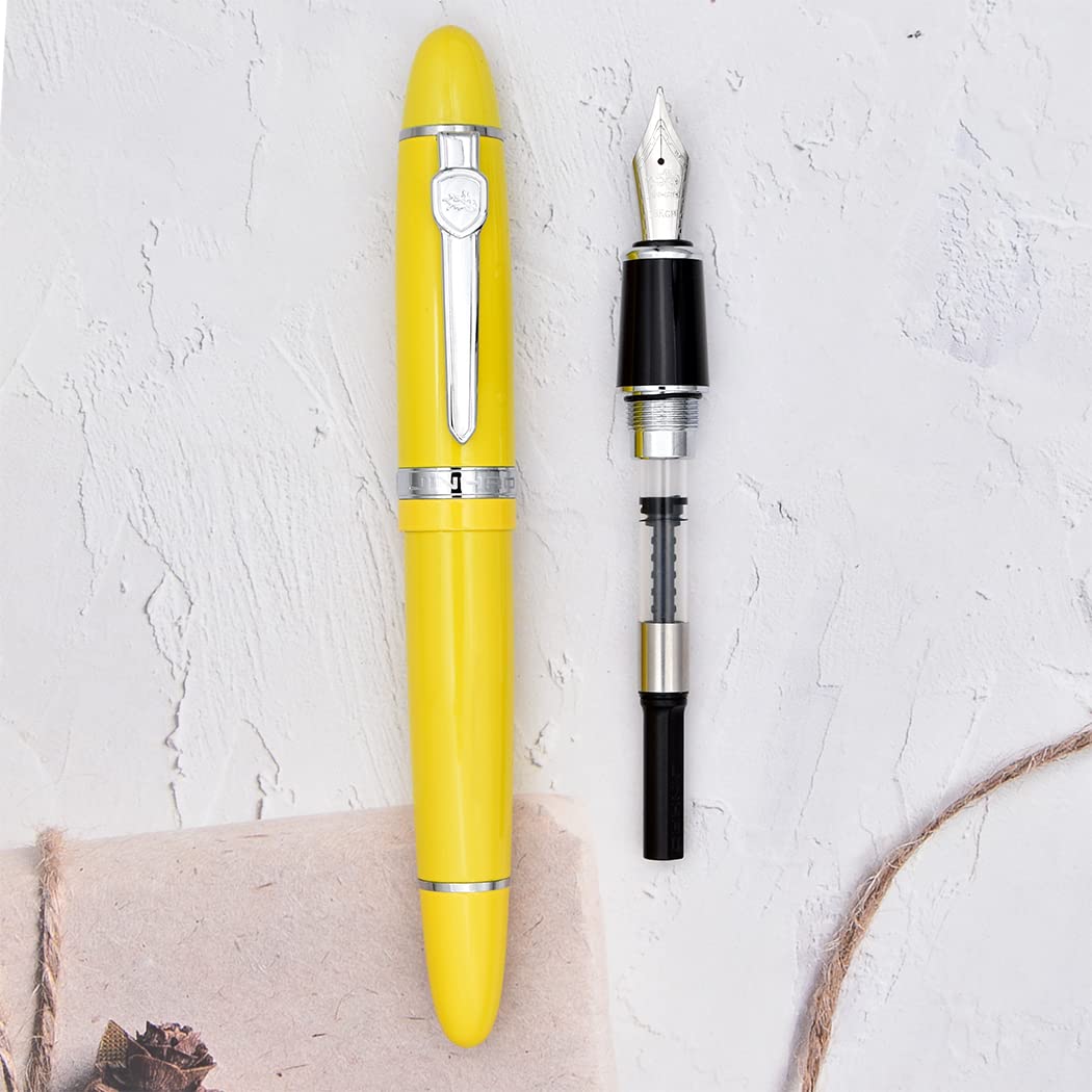 zoohot Jinhao 159 Fountain Pen Heavy Big Pen 3 Pieces in 3 Colors