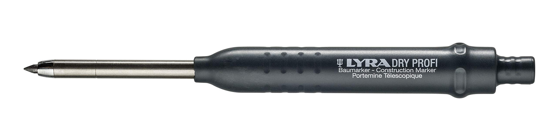 LYRA Dry 4498101 Professional, 1 Piece, Construction Marker for All Surfaces, Mechanical Pencil