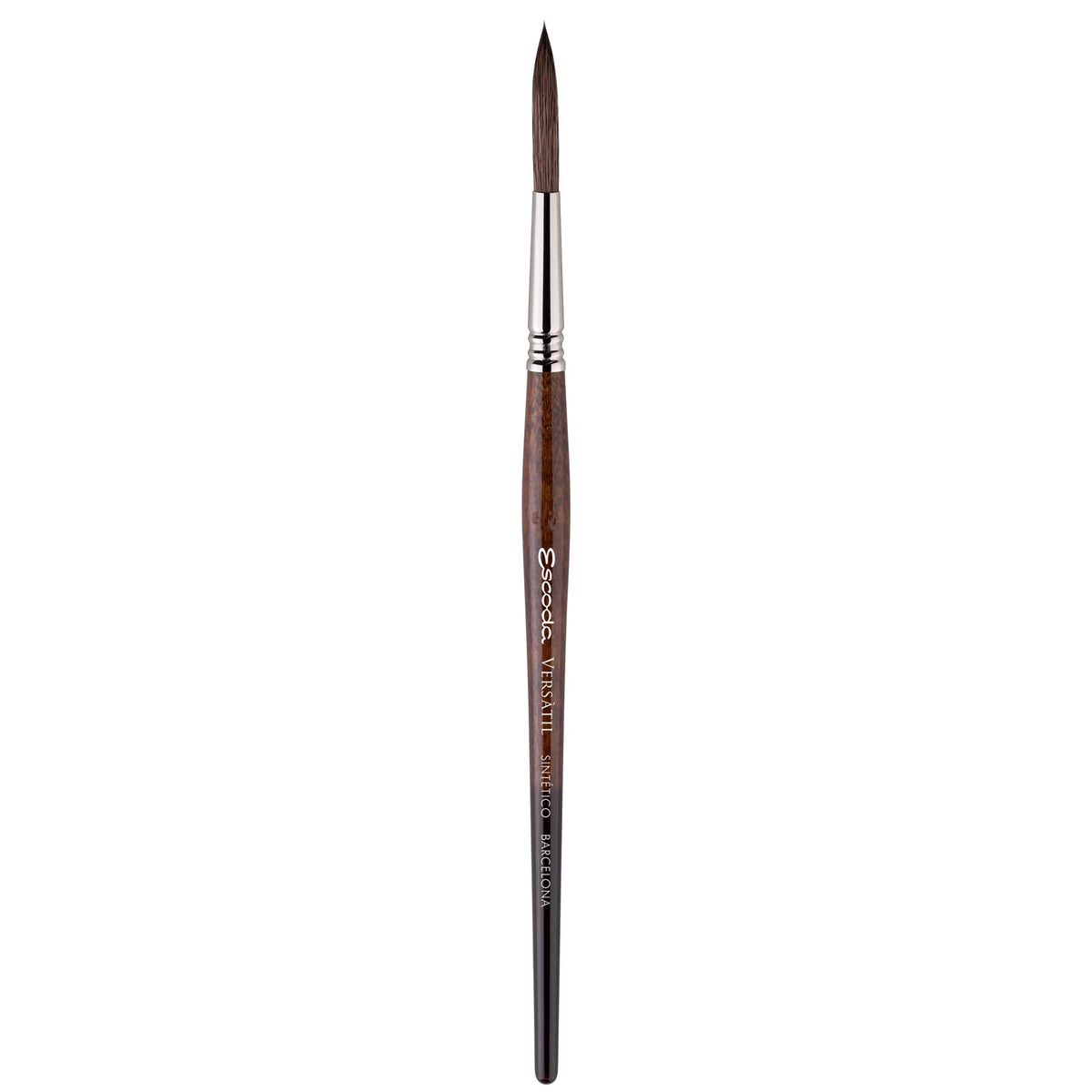 Escoda Versatil 1549 Series Artist Watercolor and Acrylic Paint Brush, Short Handle, Rigger, Size