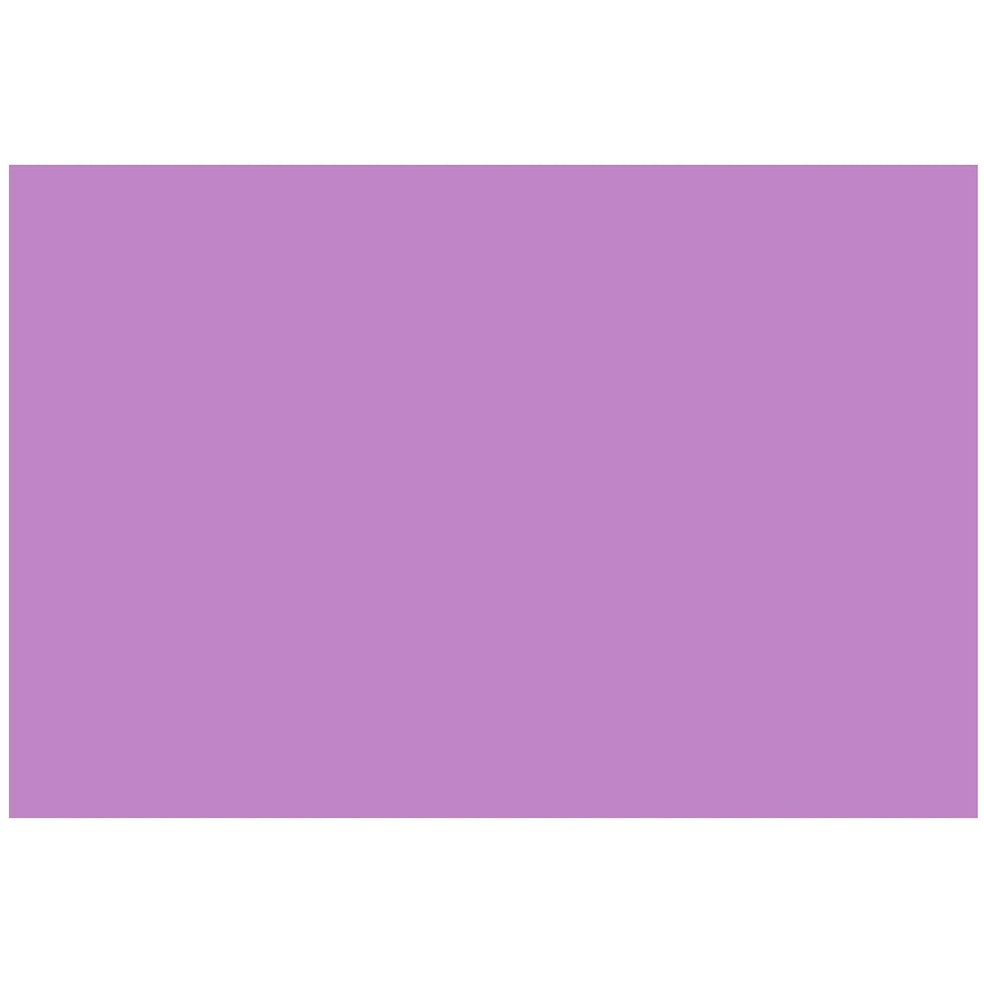 Colonial Cards: 100 Color Cardstock 4" x 6" Index Cards, Medium Purple, Unruled