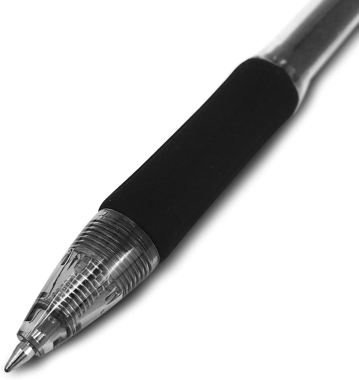Zebra - Sarasa Retractable Gel Ink Rollerball - Fast Drying - 0.7mm - Black Ink (10)