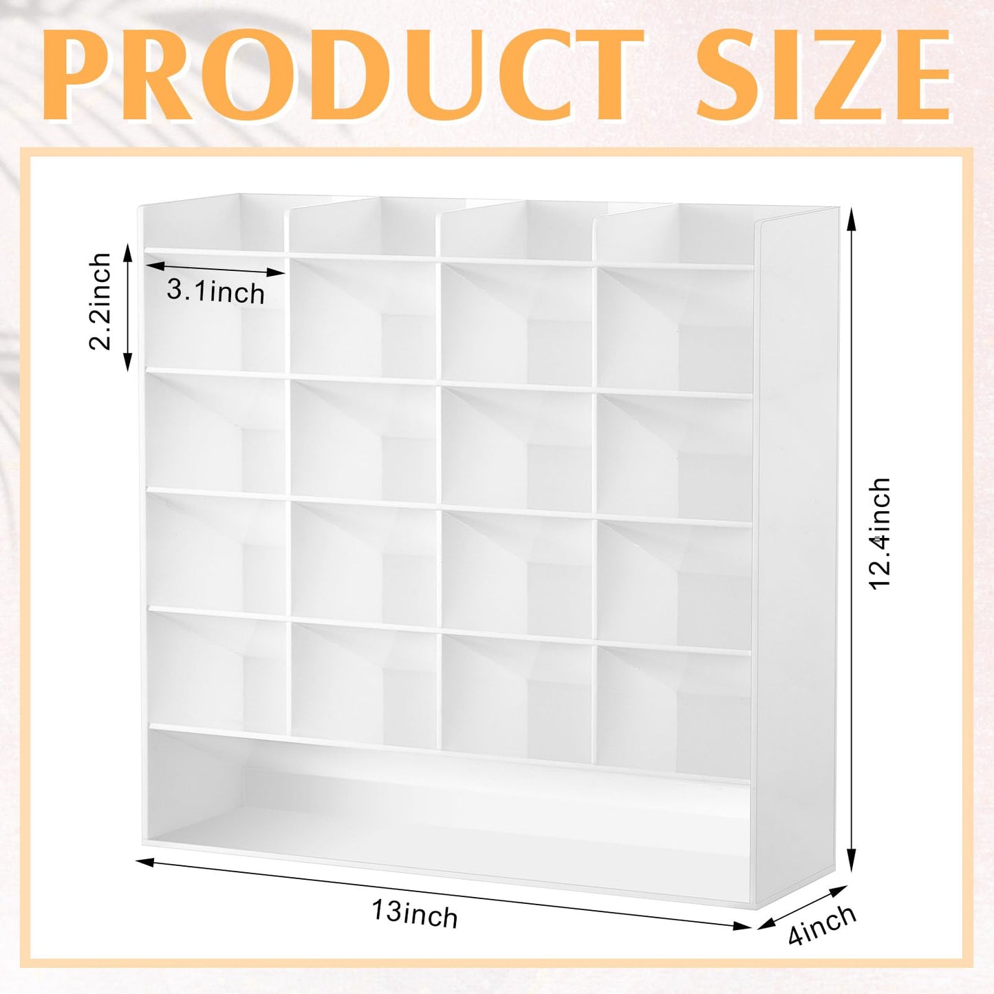 MotiMind Acrylic Pen and marker Organizer for 250 Markers
