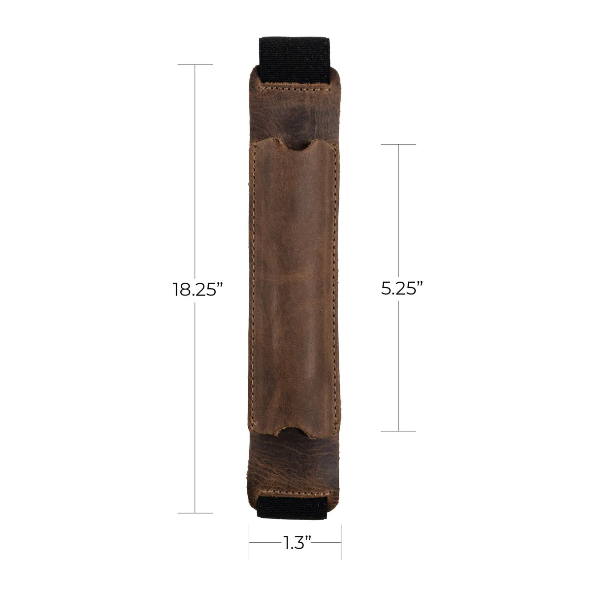 Hide & Drink, Leather Pen Case w/Elastic Band, Fits (8.25 to 9.5 in). Tall Notebooks/Pencil