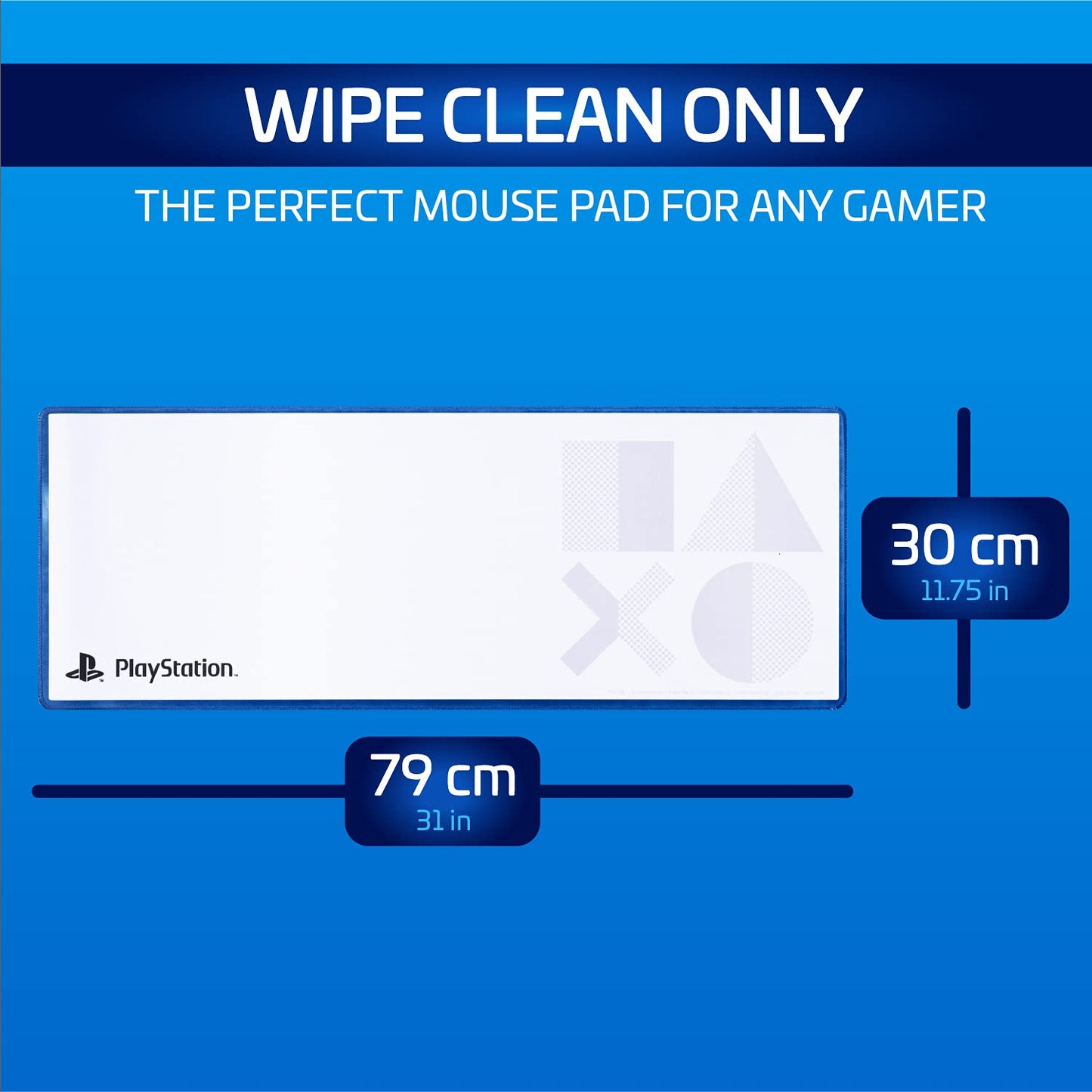 PlayStation 5 Icons Large Gaming Mouse Pad