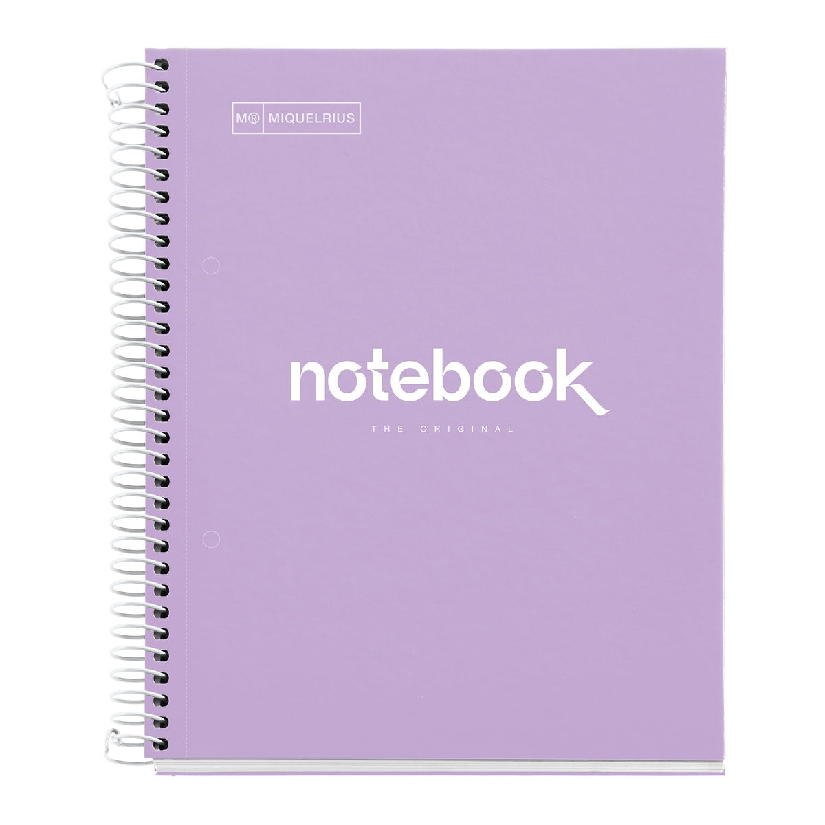 Miquelrius A5 Notebook Emotions 80 Sheets 90 gsm Horizontal Ruled 7 mm 1 Colour Strip Spiral