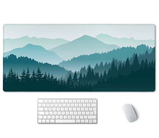 Large Mouse Pad, Full Desk XXL Extended Gaming Mouse Pad 35.5" X 15.7", Waterproof Desk Mat with