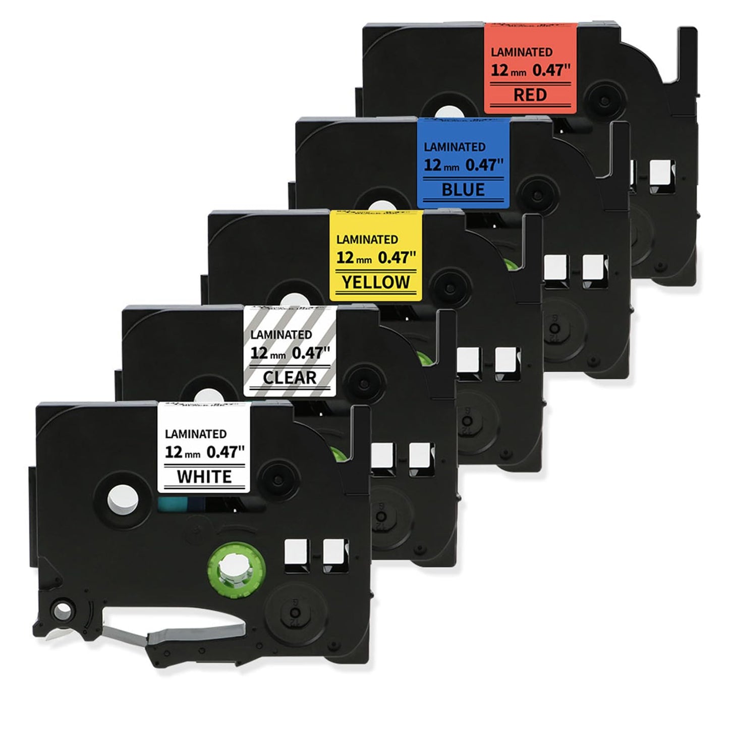 Label Maker Tape Compatible with Brother PT-D200 1280 2040 1750 1090 1180