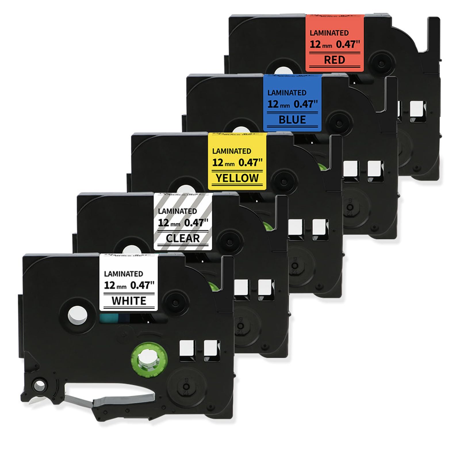 Label Maker Tape Compatible with Brother PT-D200 1280 2040 1750 1090 1180