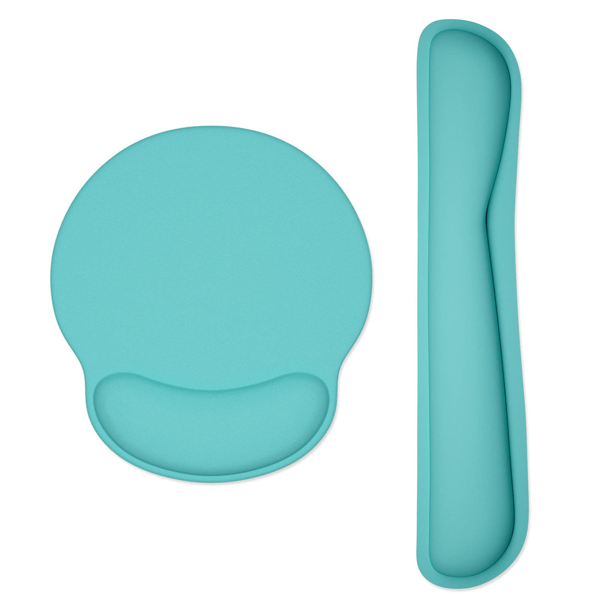 Dapesuom Keyboard Wrist Rest and Mouse Pad with Wrist Support, Cute Memory Foam Cushion for