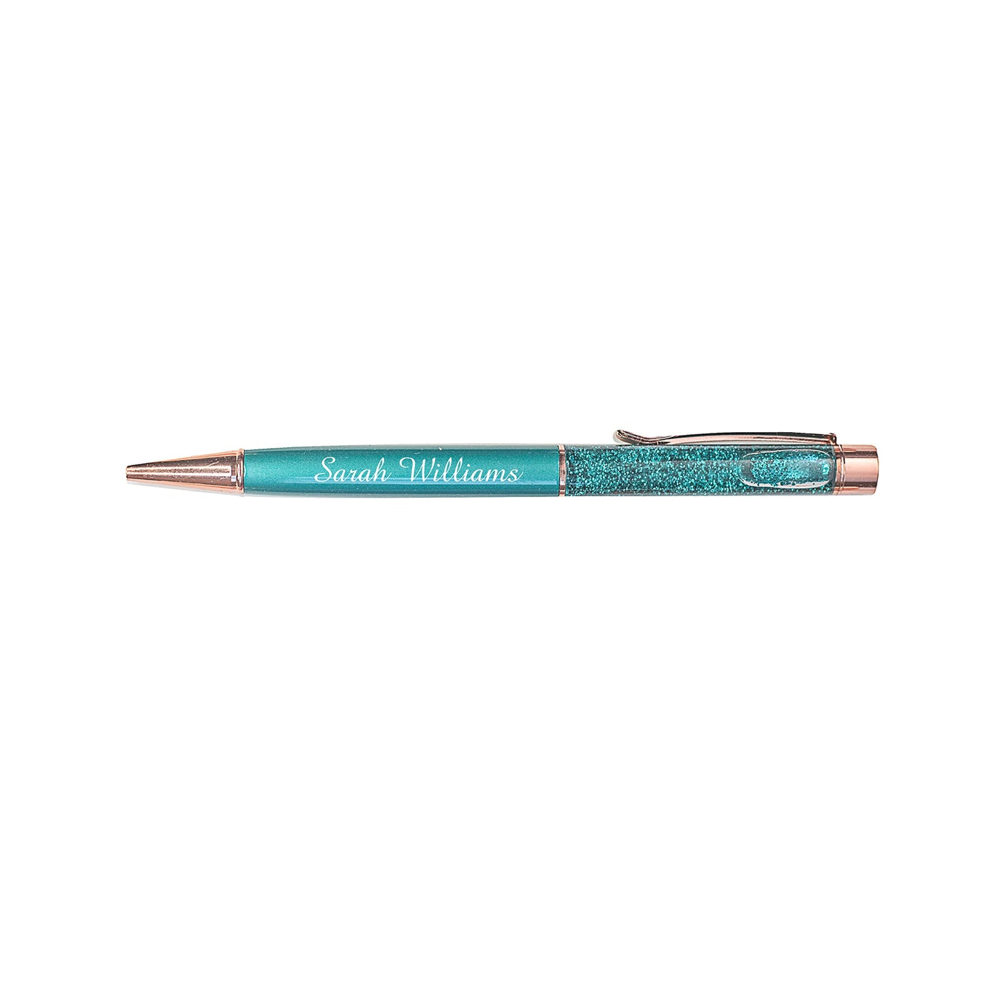 ExpressDesigns™ - Personalized Glitter Filled Pens - Metal Glitter Pen - Custom Metallic Pens with