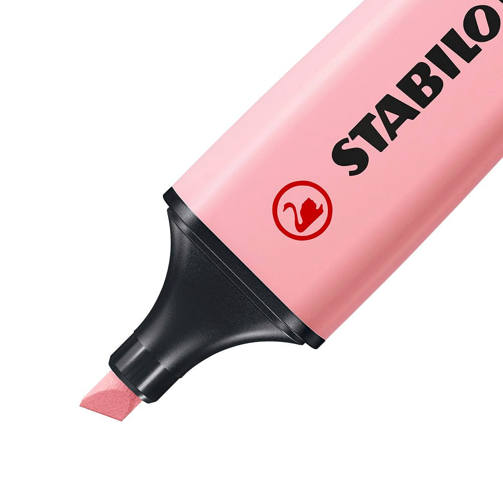 Highlighter - STABILO BOSS ORIGINAL Pastel - Pack of 10 - Pink Blush