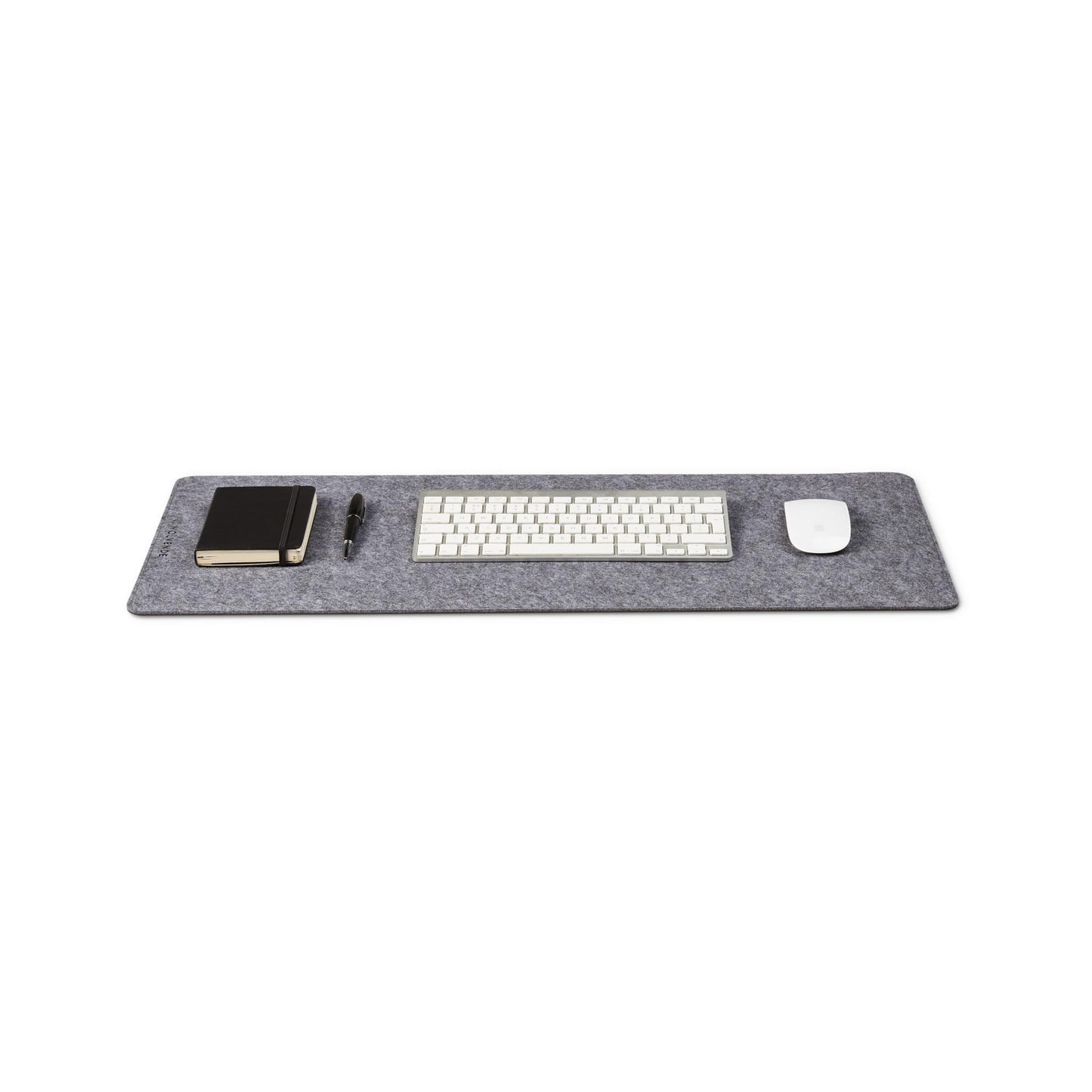 Wolvende Premium Felt Desk Mat | Small 12" x 27.5" | Multifunctional Desk Pad for Home Office | Mid