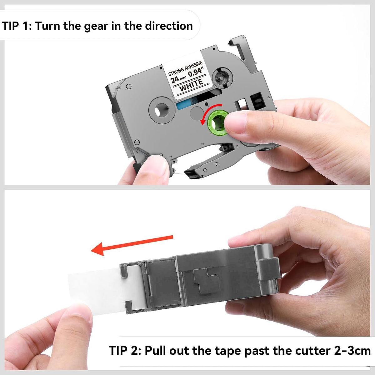 Compatible with Brother TZe-S251 Extra Strength Adhesive Label Tape 24mm/1"