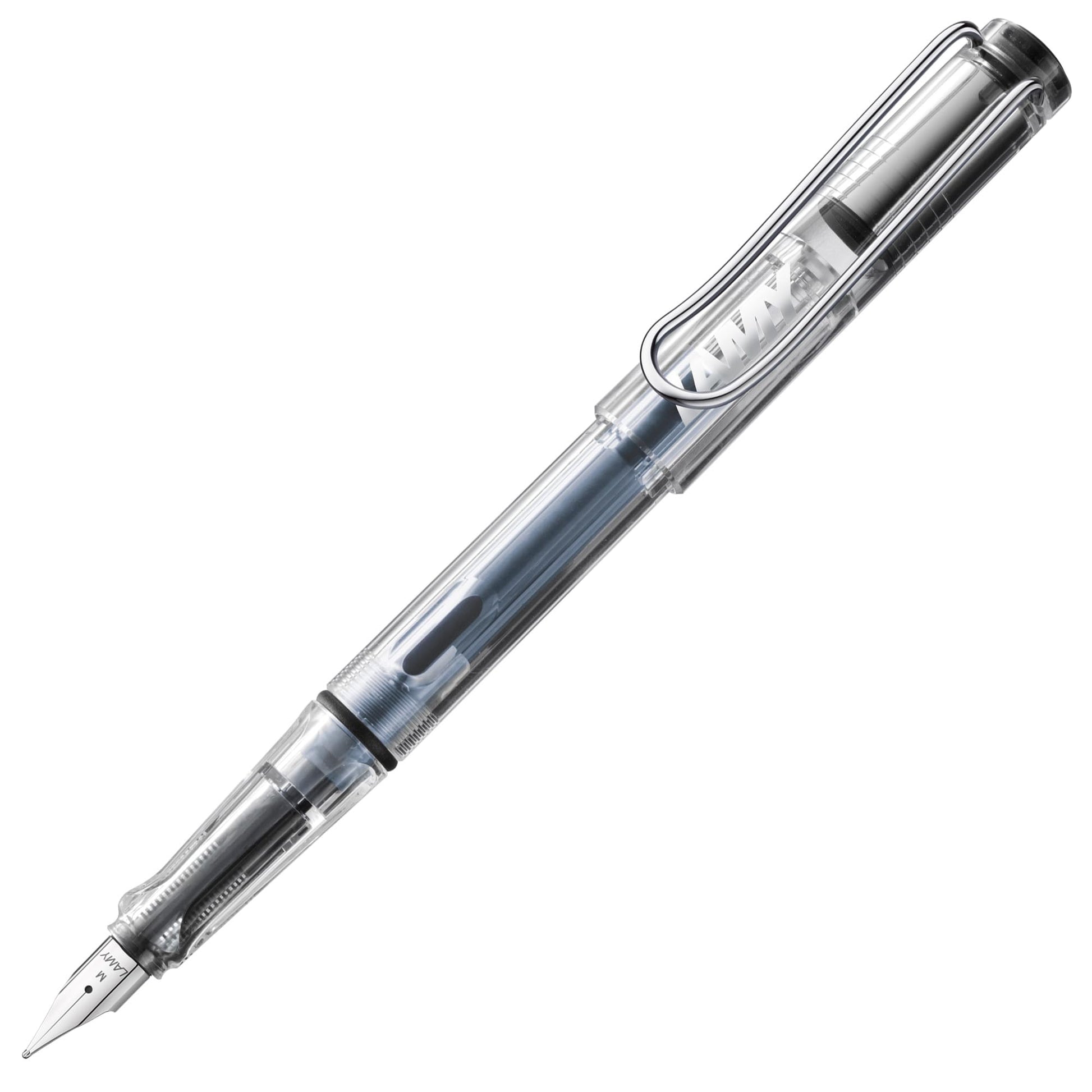 LAMY safari vista - Fountain Pen with ergonomic grip & polished steel nib in size EF - ideal for