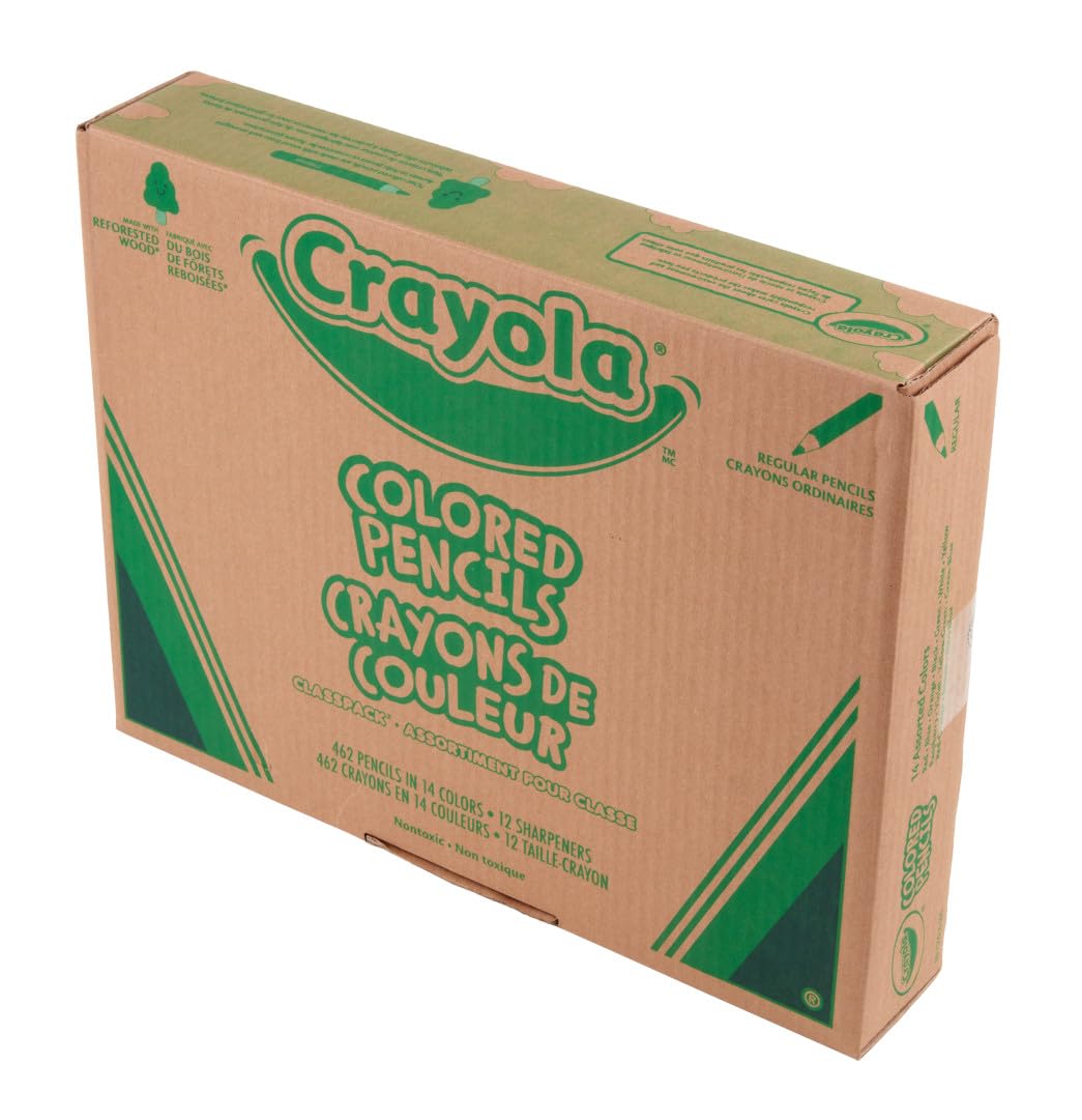 Crayola Colored Pencil Classpack (462ct), Teacher Appreciation Gifts