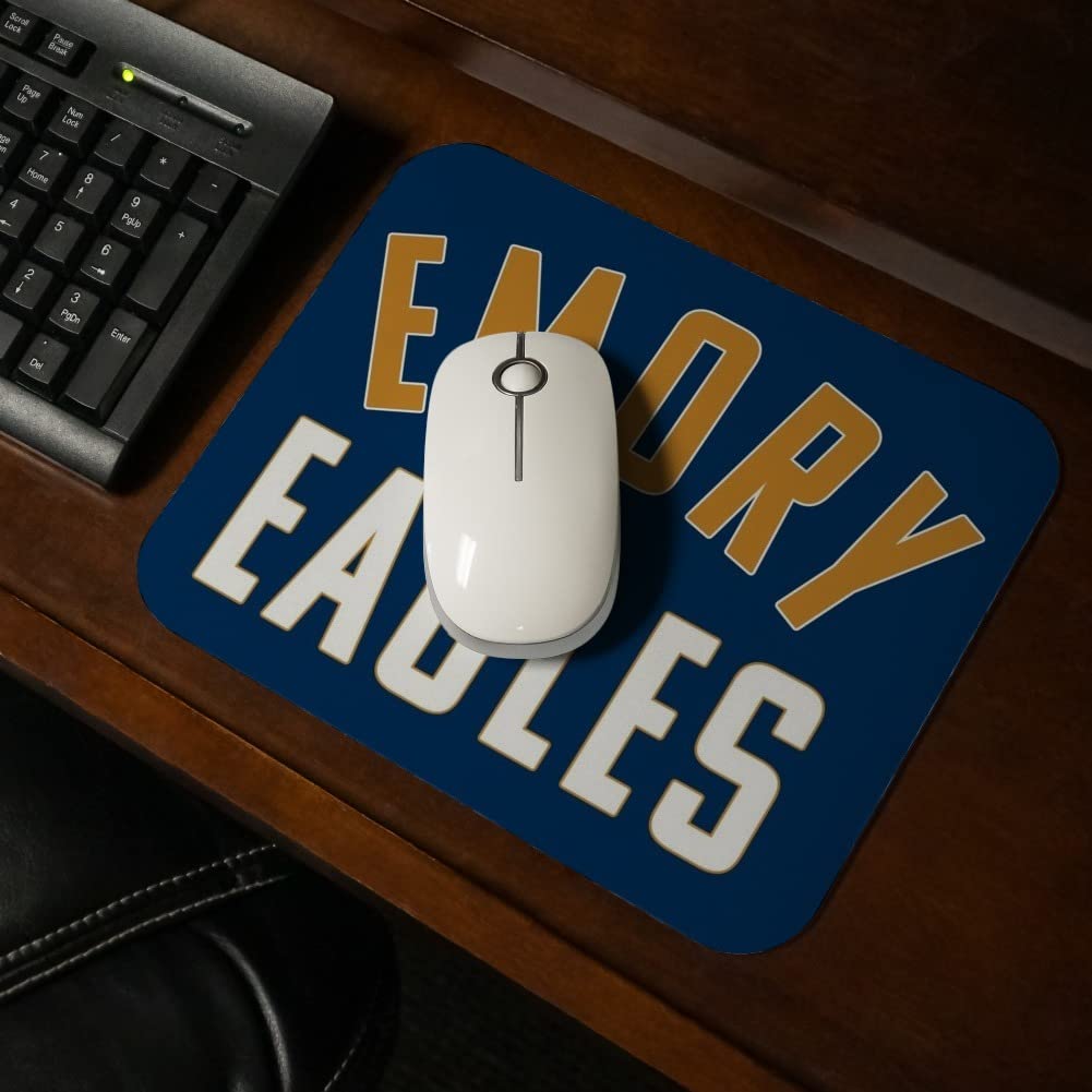 Emory University Eagles Logo Low Profile Thin Mouse Pad Mousepad