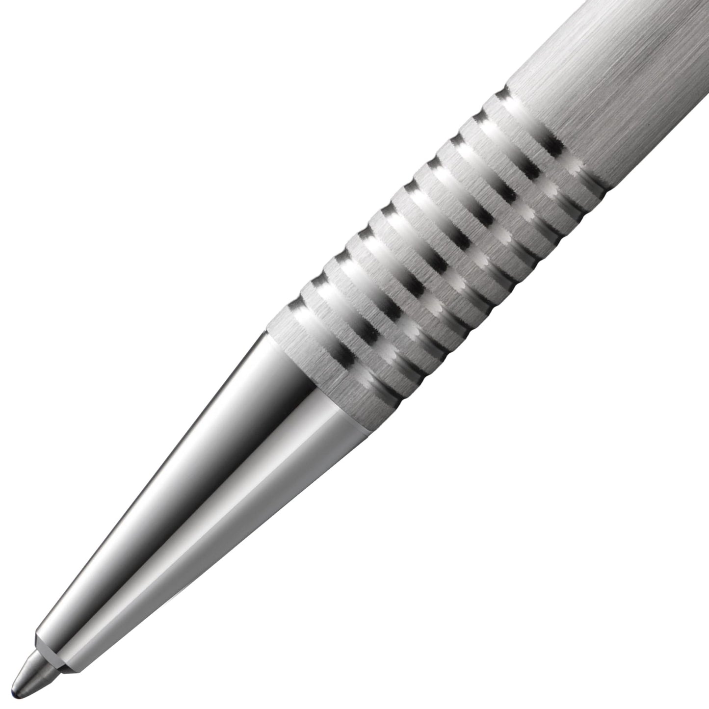 Lamy logo brushed - Ballpoint Pen in an elegant & robust stainless steel case - line width M