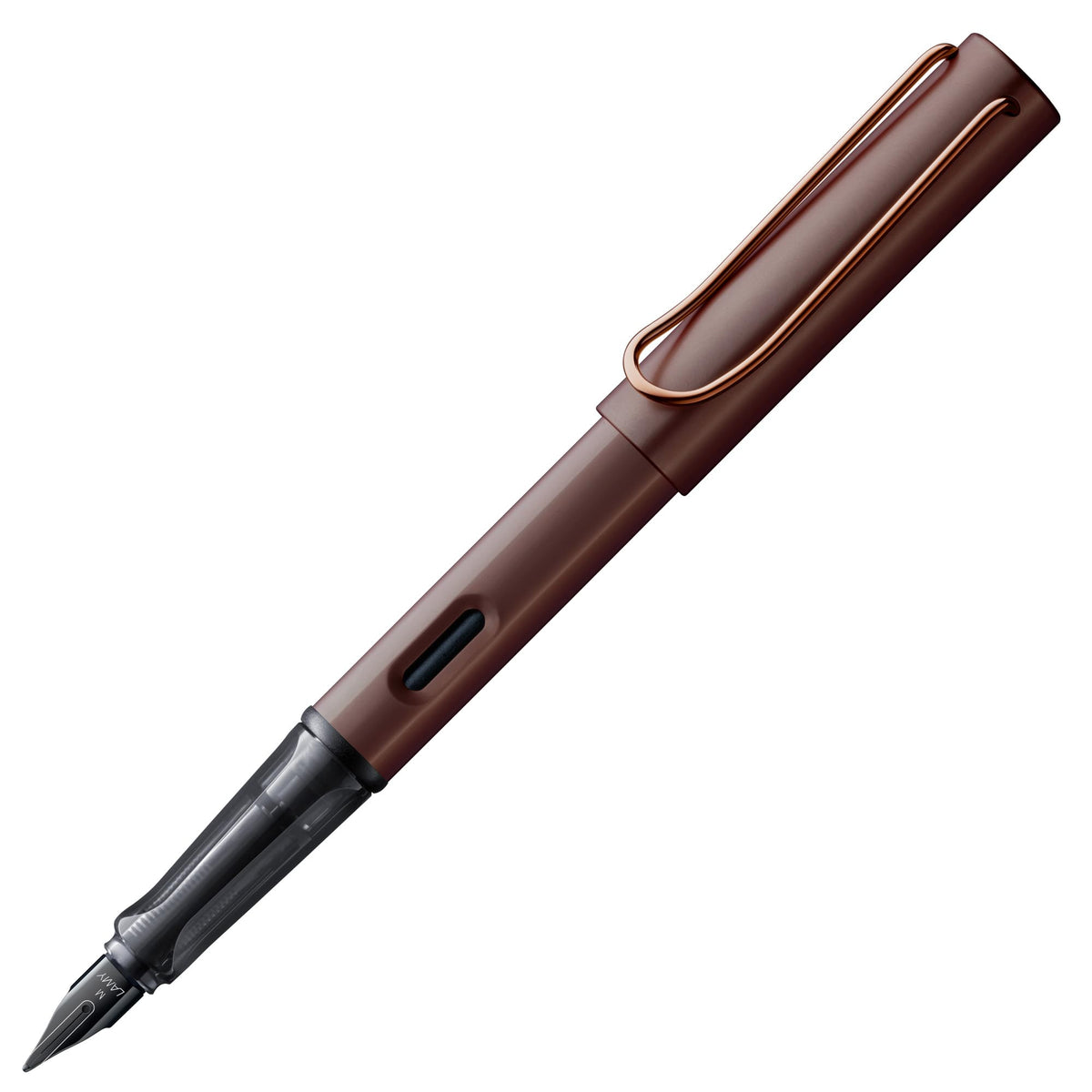 LAMY Lx fountain pen - PVD-coated nib & ergonomic grip - steel nib in size F - lightweight aluminum