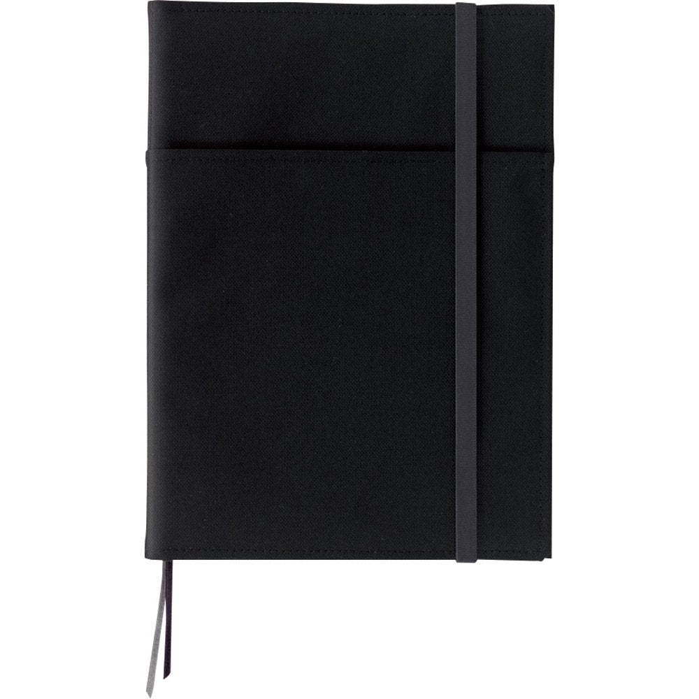 KOKUYO Systemic Cover Notebook, with One Semi-B5, B 6mm Ruled, 35 Lines, 40 Sheets, Twin Ring Edge