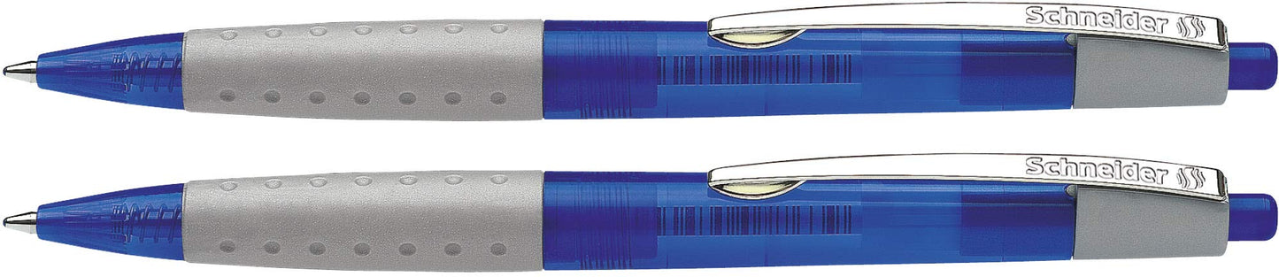 Schneider Loox 73550 Retractable Ballpoint Pen (Soft-Grip-Zone, Indelible Refill, Line Width M)