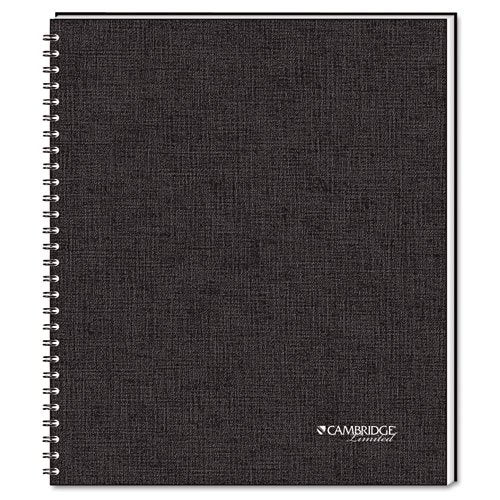Cambridge Limited Business Notebook, Legal Ruled Paper, 8-1/4" x 11", 80 Sheets, Flexible Soft