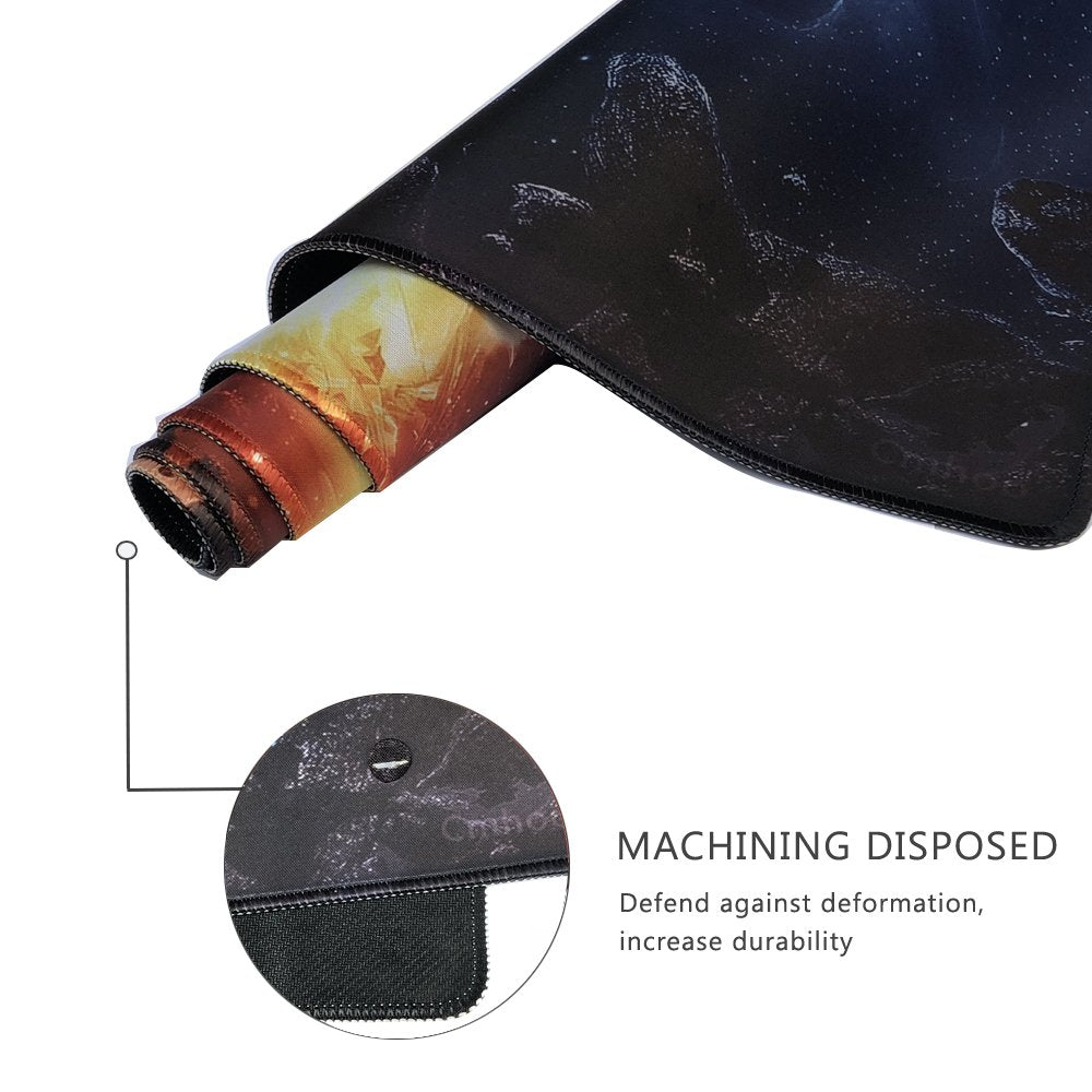 Cmhoo XXL Professional Large Mouse Pad & Computer Game Mouse Mat (35.4x15.7x0.1IN, 90x40